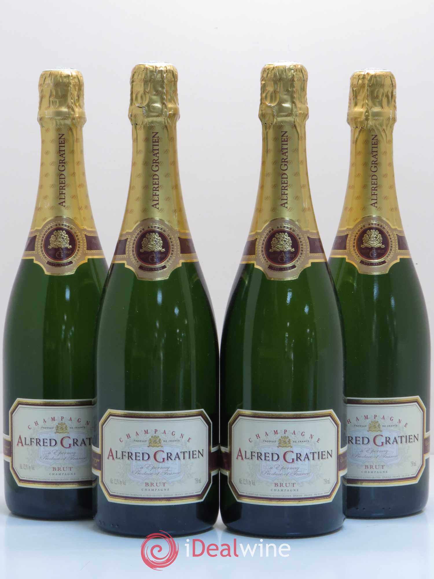 Champagne Gratien Alfred - Posten von 4 Flaschen - 0