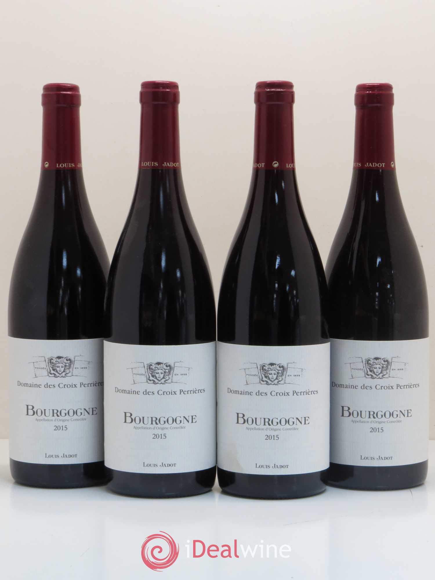 Bourgogne Domaine des Croix Perrières Louis Jadot (sans prix de réserve) 2015 - Posten von 4 Flaschen - 0