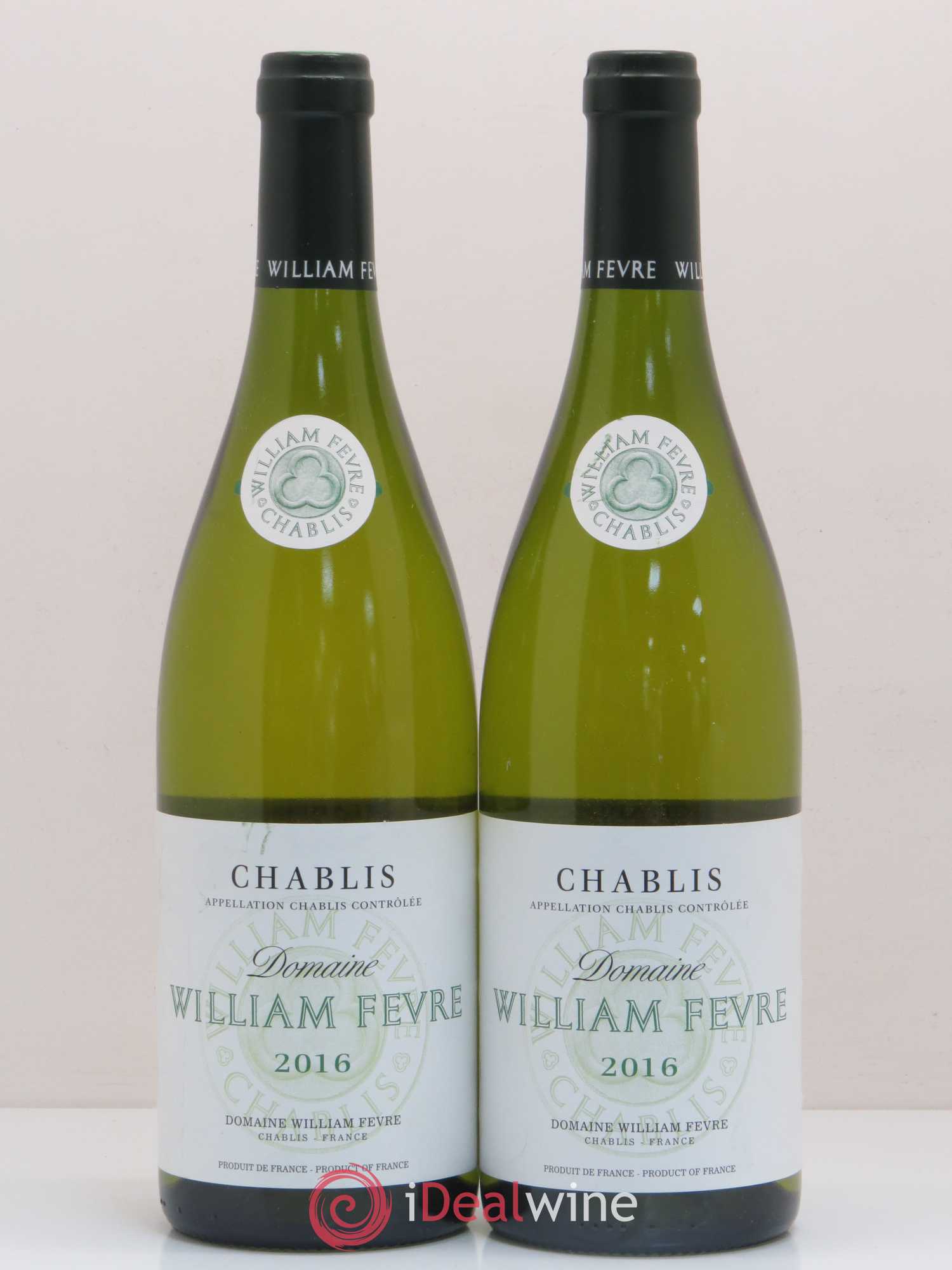 Chablis William Fèvre 2016 - Lot de 2 bouteilles - 0