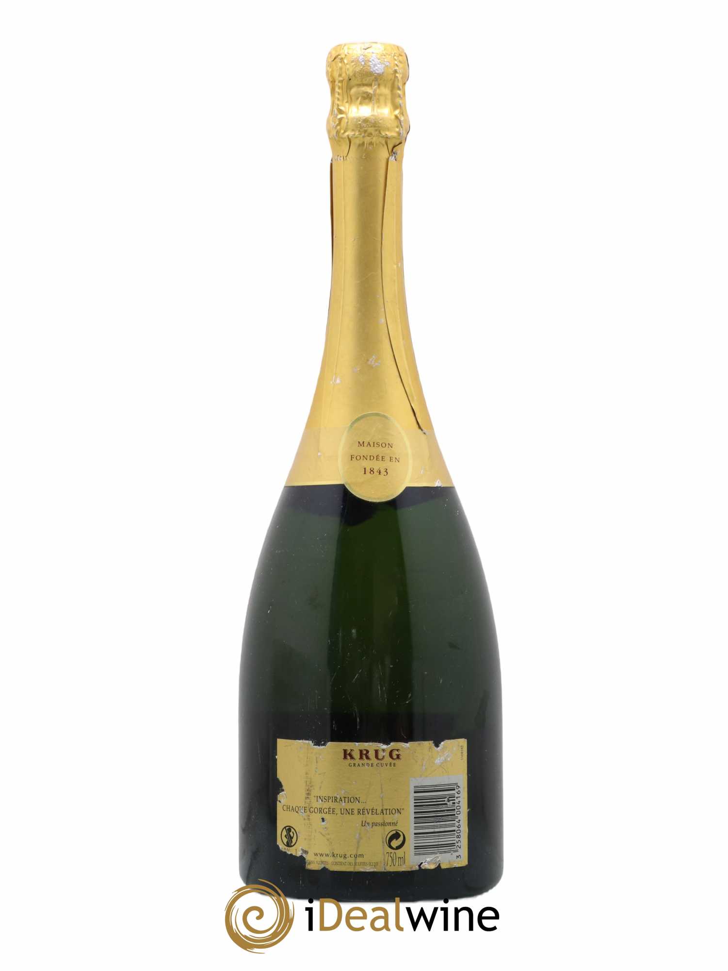 Grande Cuvée Brut Krug - Lot de 1 bouteille - 1
