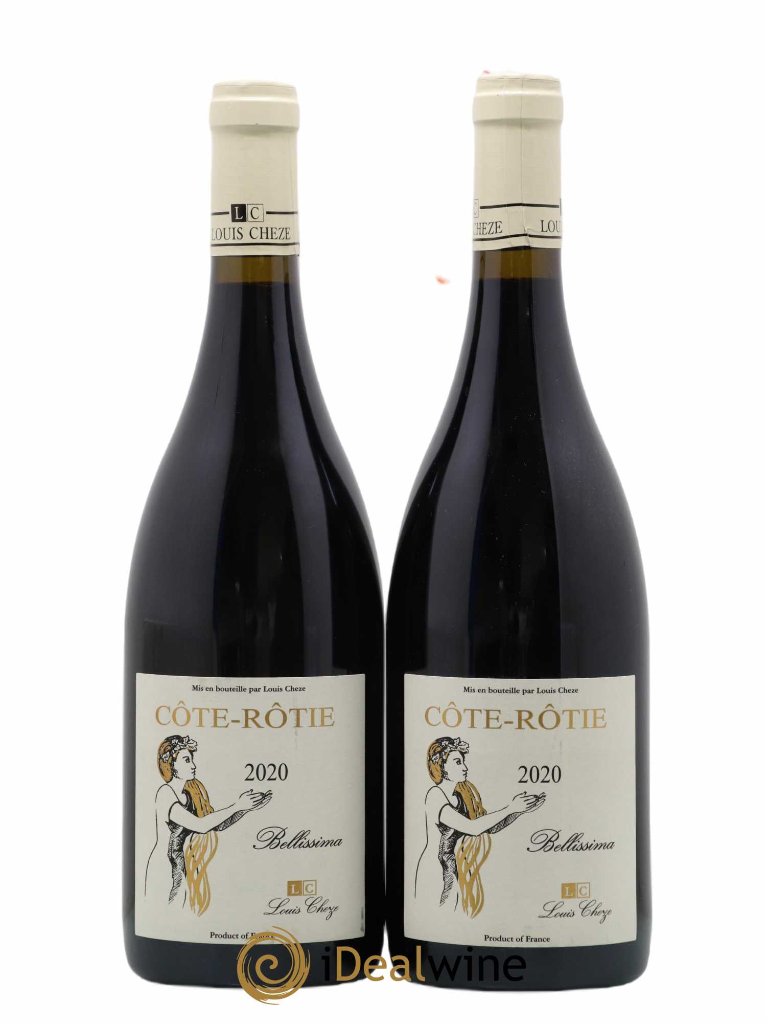 Côte-Rôtie Bellissima Louis Cheze (Domaine) 2020 - Lot de 2 bouteilles - 0