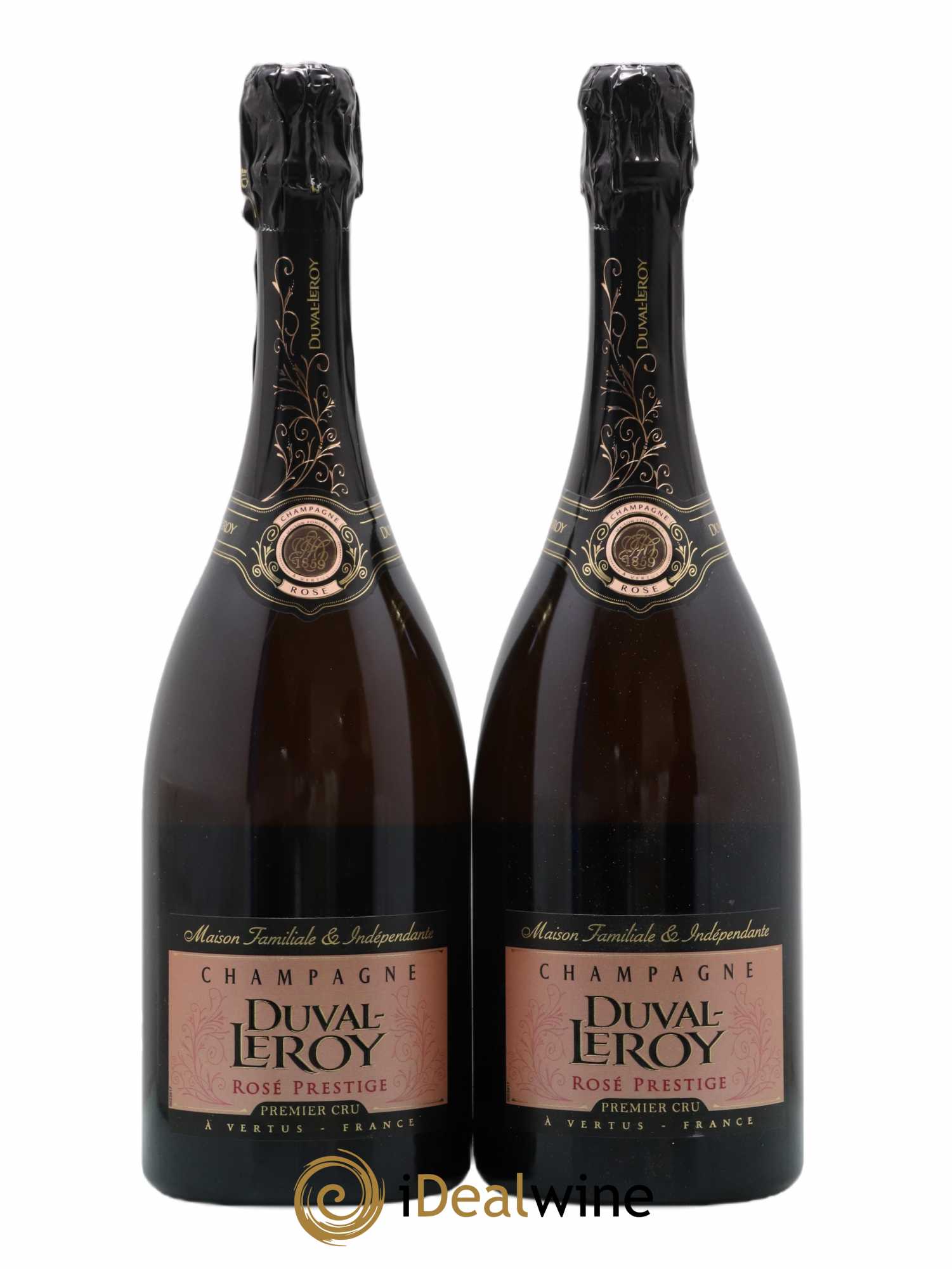 Champagne - 1er cru Prestige Duval Leroy - Posten von 2 Flaschen - 0