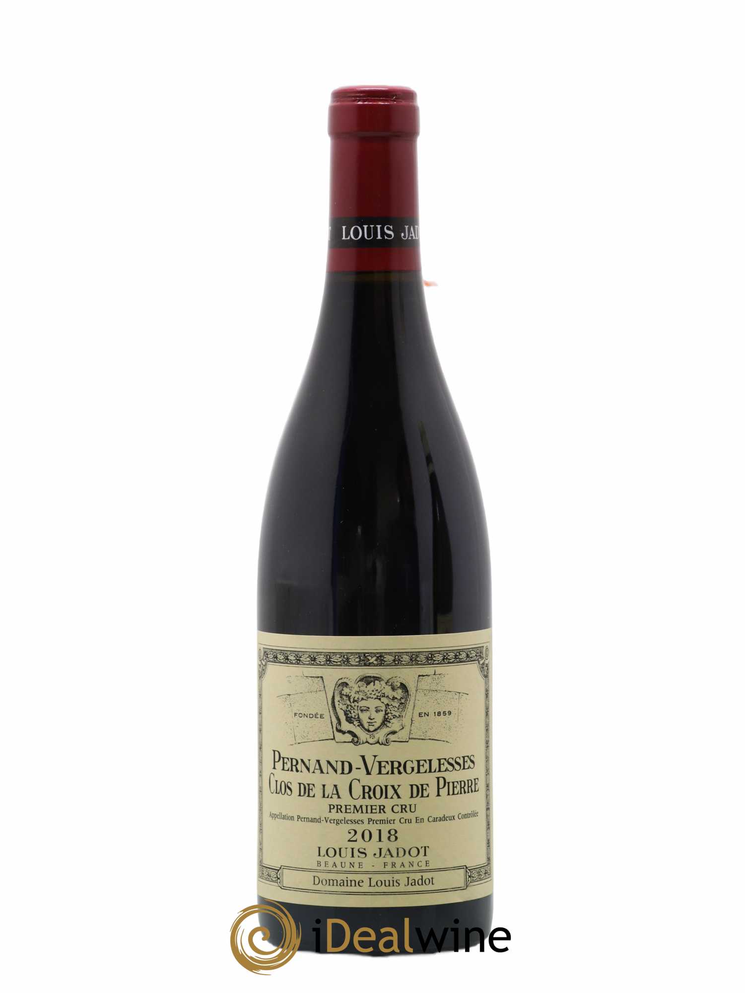 Pernand-Vergelesses 1er Cru En Caradeux Clos de la Croix de Pierre Héritiers Louis Jadot (Domaine des) - Louis Jadot 2018 - Lot de 1 bouteille - 0