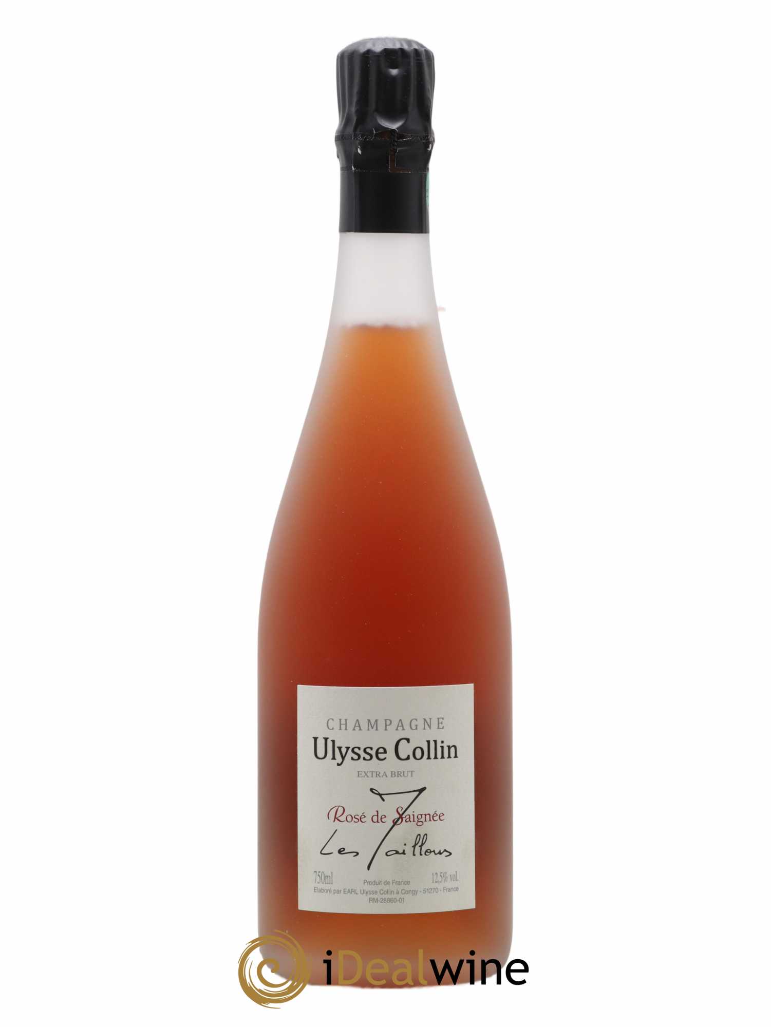 Les Maillons Extra-Brut Rosé de Saignée Ulysse Collin - Lot de 1 bouteille - 0