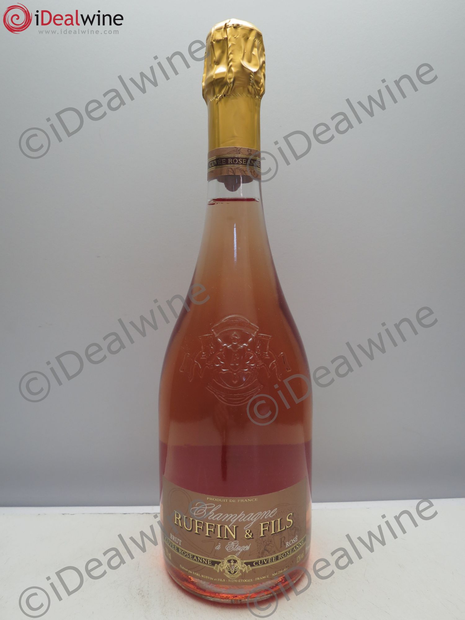 Champagne - Ruffin et Fils. Cuvée Roseanne - Lot de 1 bouteille - 0
