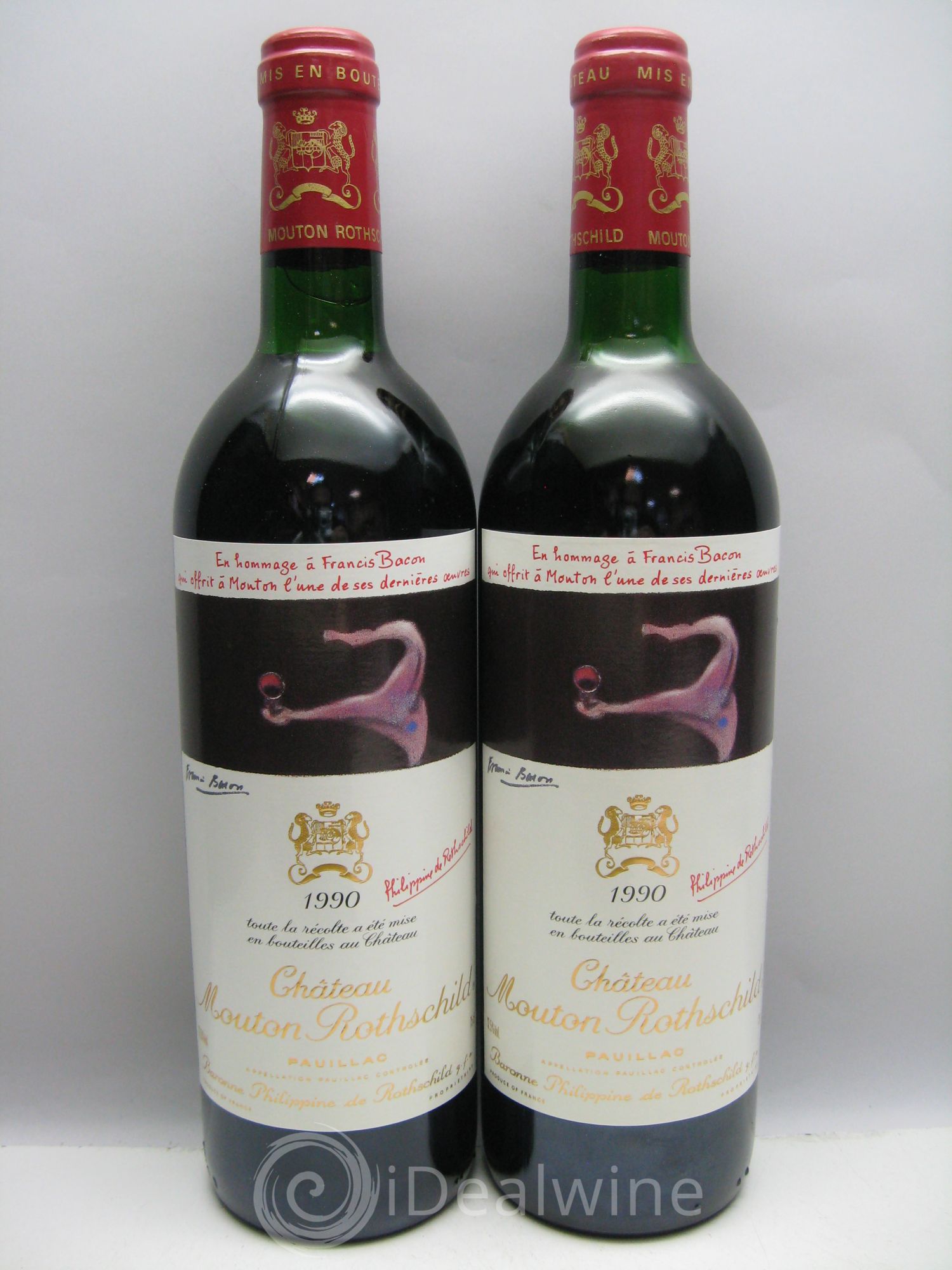 Château Mouton Rothschild 1er Grand Cru Classé 1990 - Lot de 12 bouteilles - 5