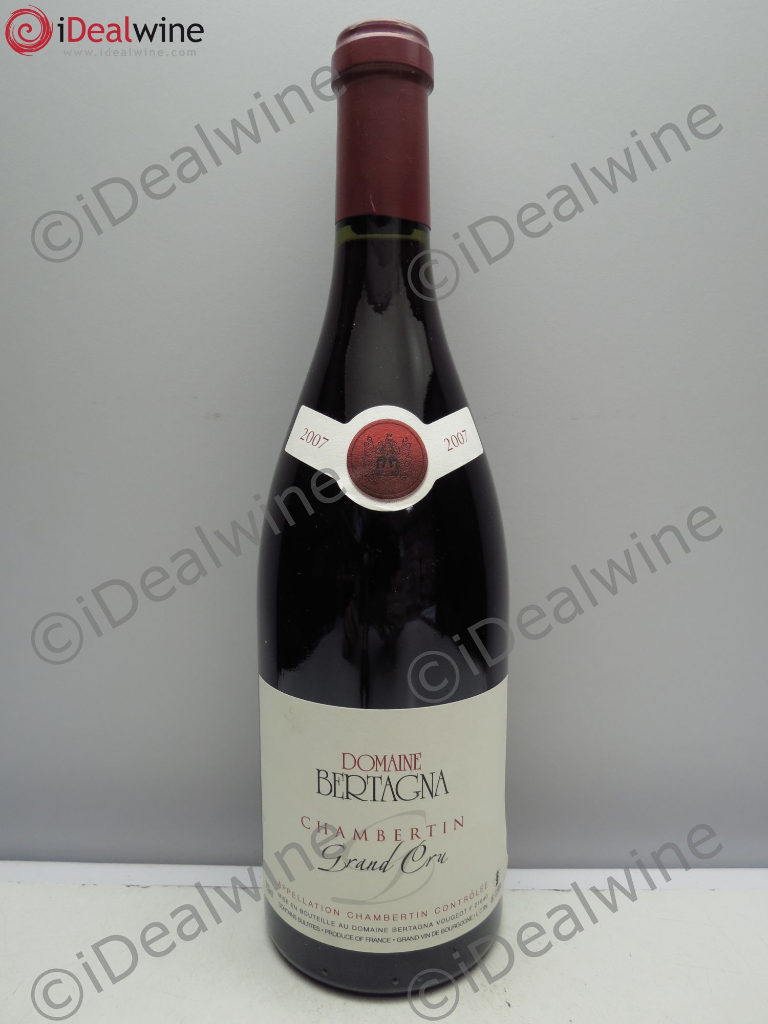 Chambertin Grand Cru 2007 - Lot de 1 bouteille - 0