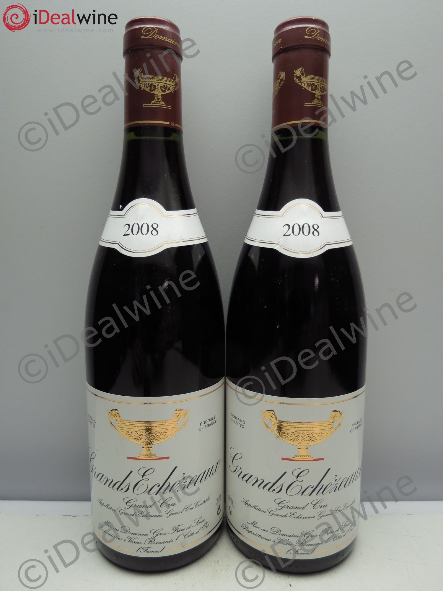 Grands-Echezeaux Grand Cru Gros Frère & Soeur 2008 - Lot de 2 bouteilles - 0