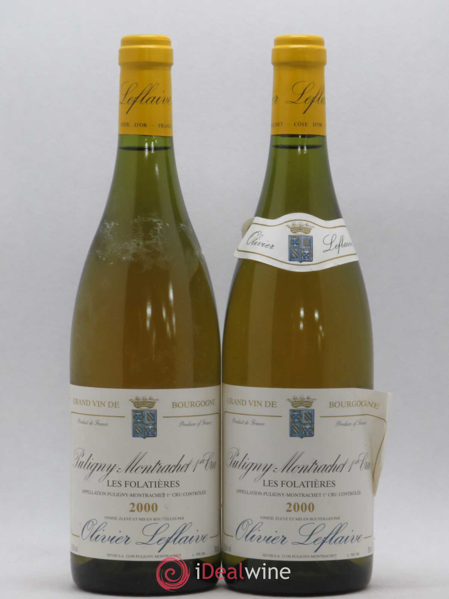 Puligny-Montrachet 1er Cru 2000 - Lot de 2 bouteilles - 0