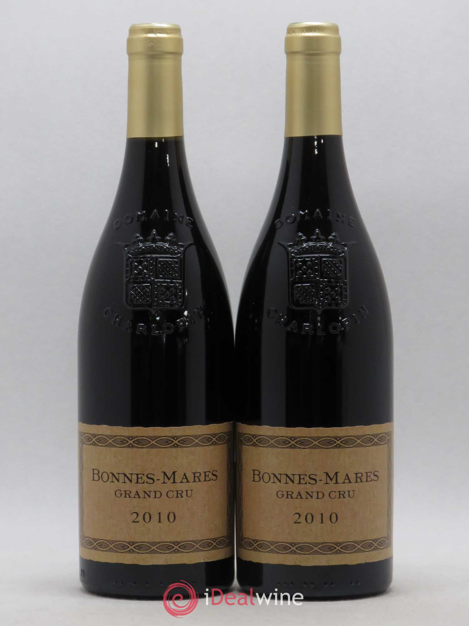 Bonnes-Mares Grand Cru Charlopin-Parizot 2010 - Lot de 2 bouteilles - 0