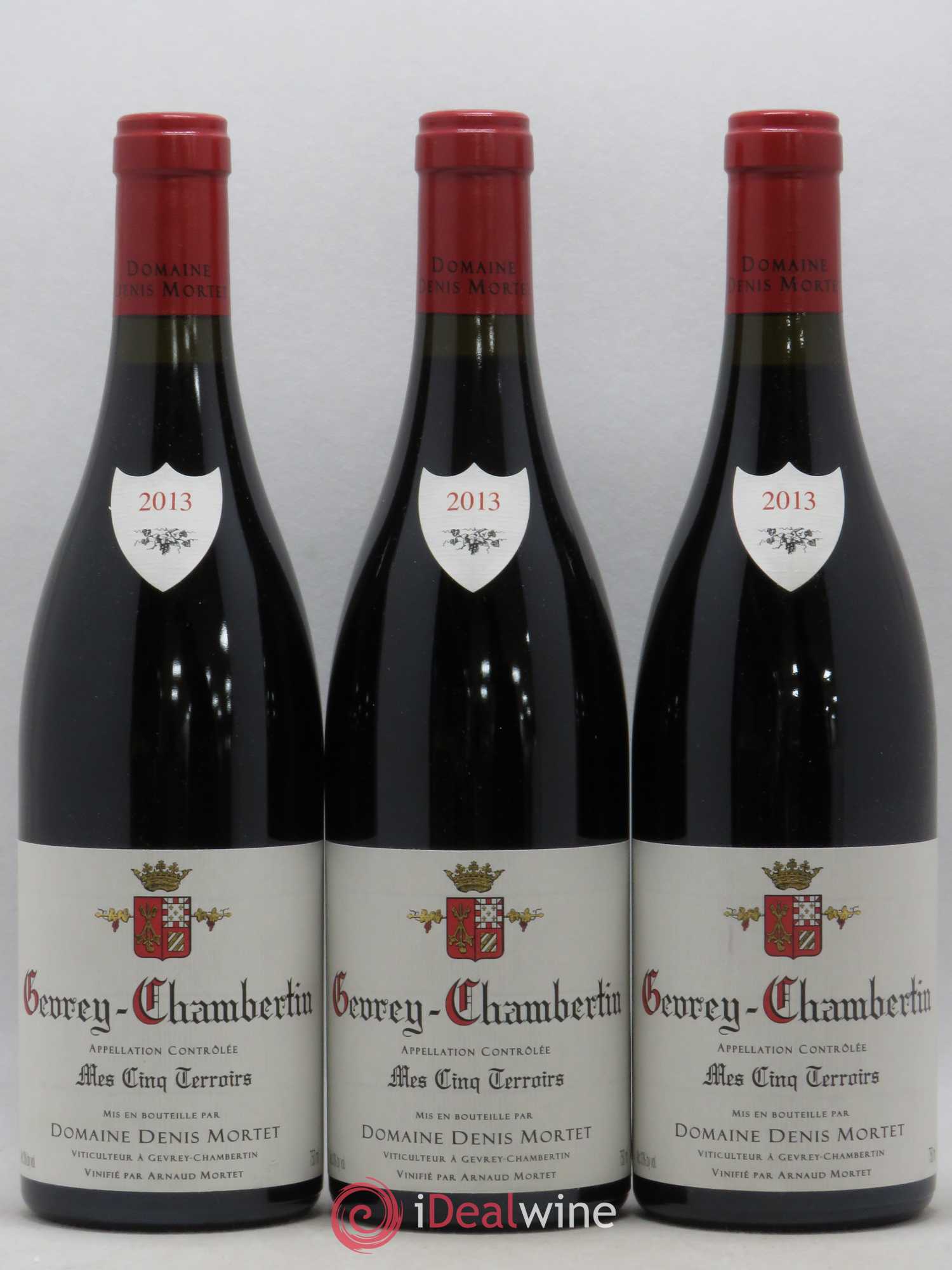 Gevrey-Chambertin Mes Cinq Terroirs Denis Mortet (Domaine) 2013 - Lot de 3 bouteilles - 0