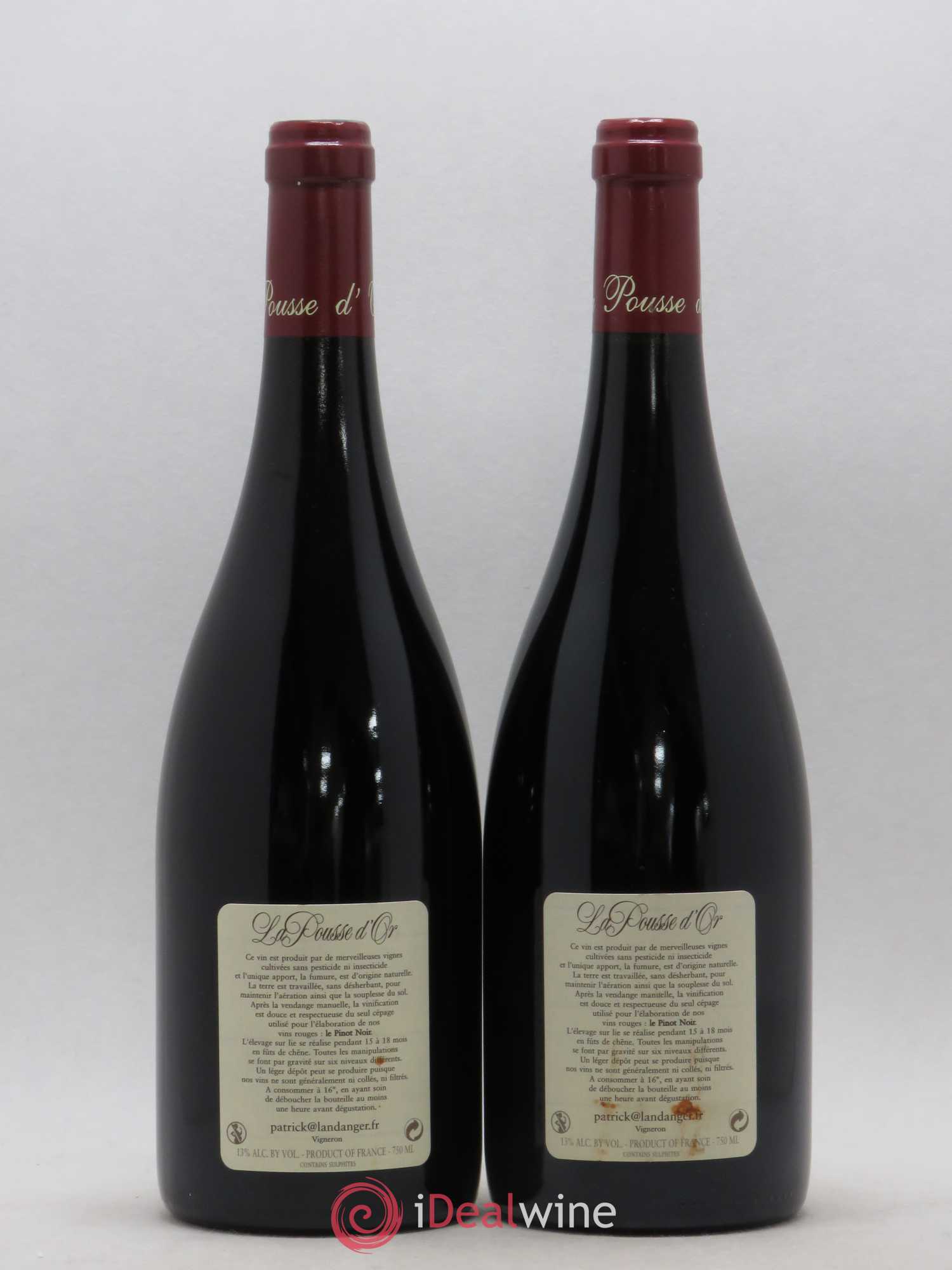 Clos de la Roche Grand Cru La Pousse d'Or (Domaine de) 2010 - Lot de 2 bouteilles - 1