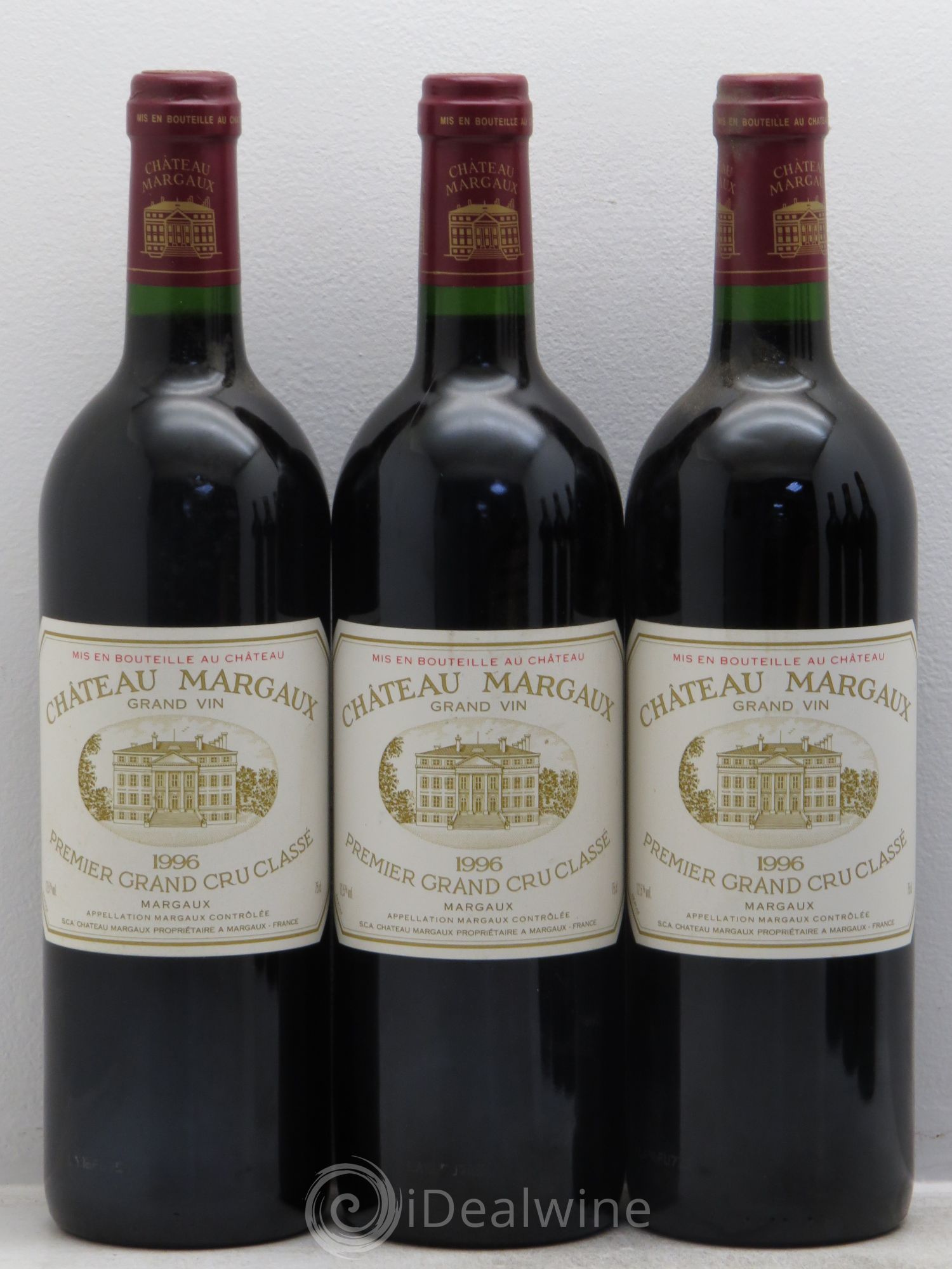 Château Margaux 1er Grand Cru Classé 1996 - Lot de 6 bouteilles - 2