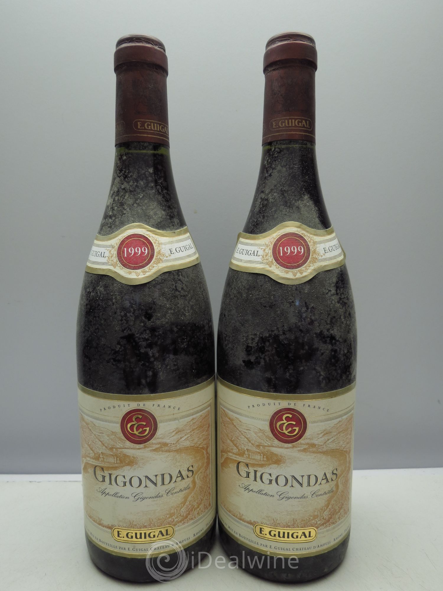 Gigondas 1999 - Lot de 2 bouteilles - 0