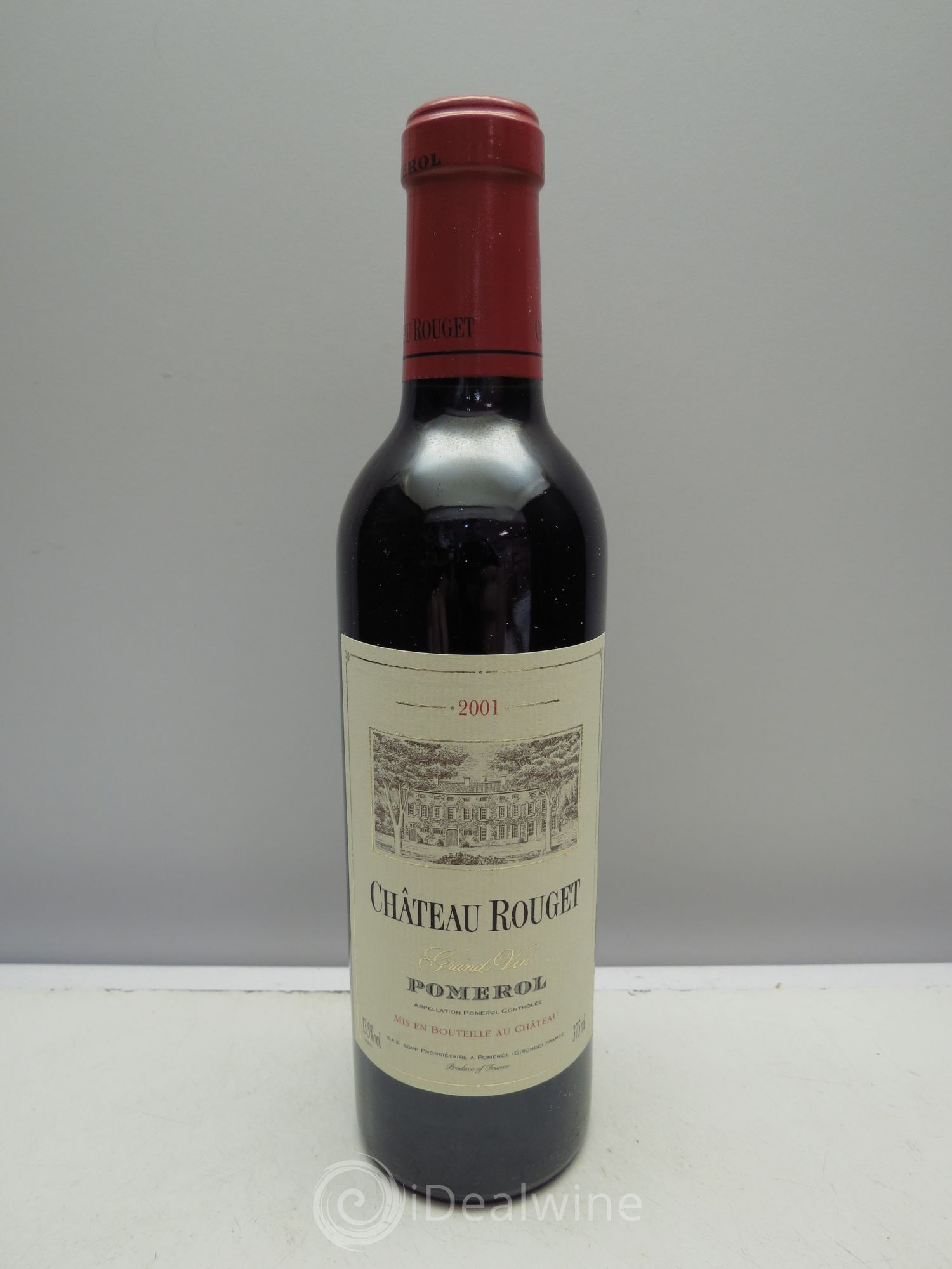Château Rouget 2001 - Lot de 1 demi bouteille - 0