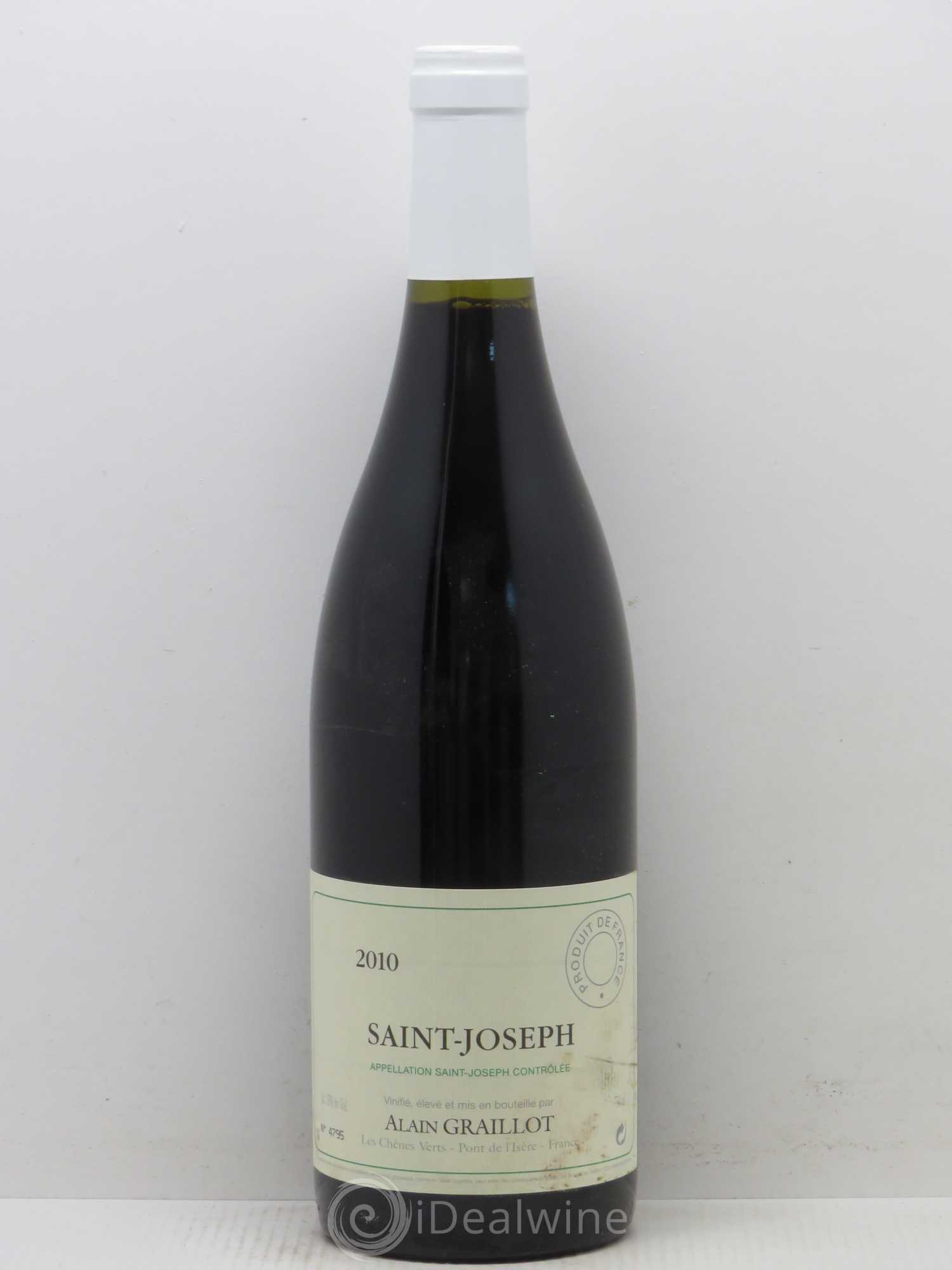 Saint-Joseph Domaine Graillot 2010 - Lot de 1 bouteille - 0