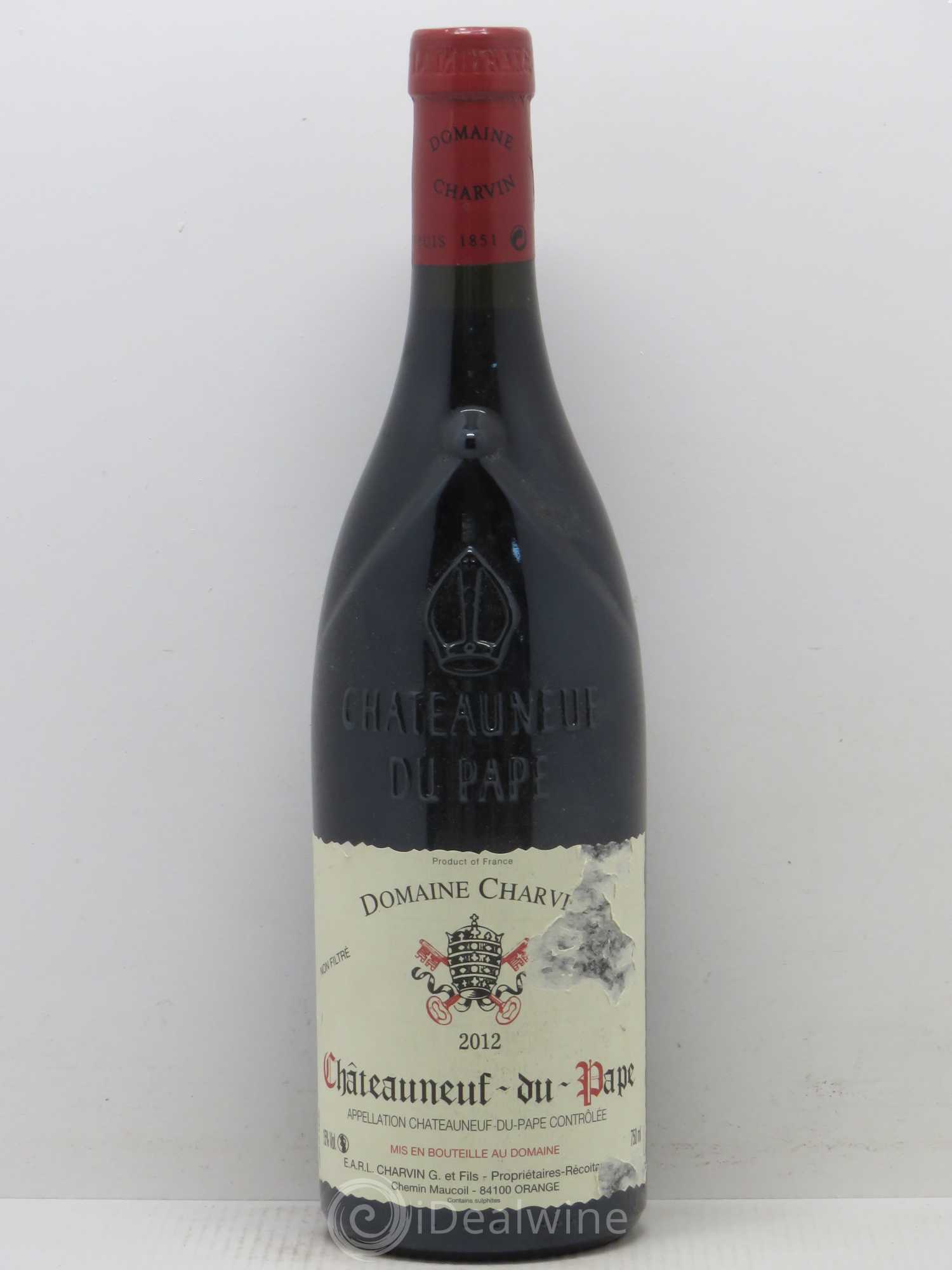 Châteauneuf-du-Pape Charvin (Domaine) 2012 - Lot de 1 bouteille - 0