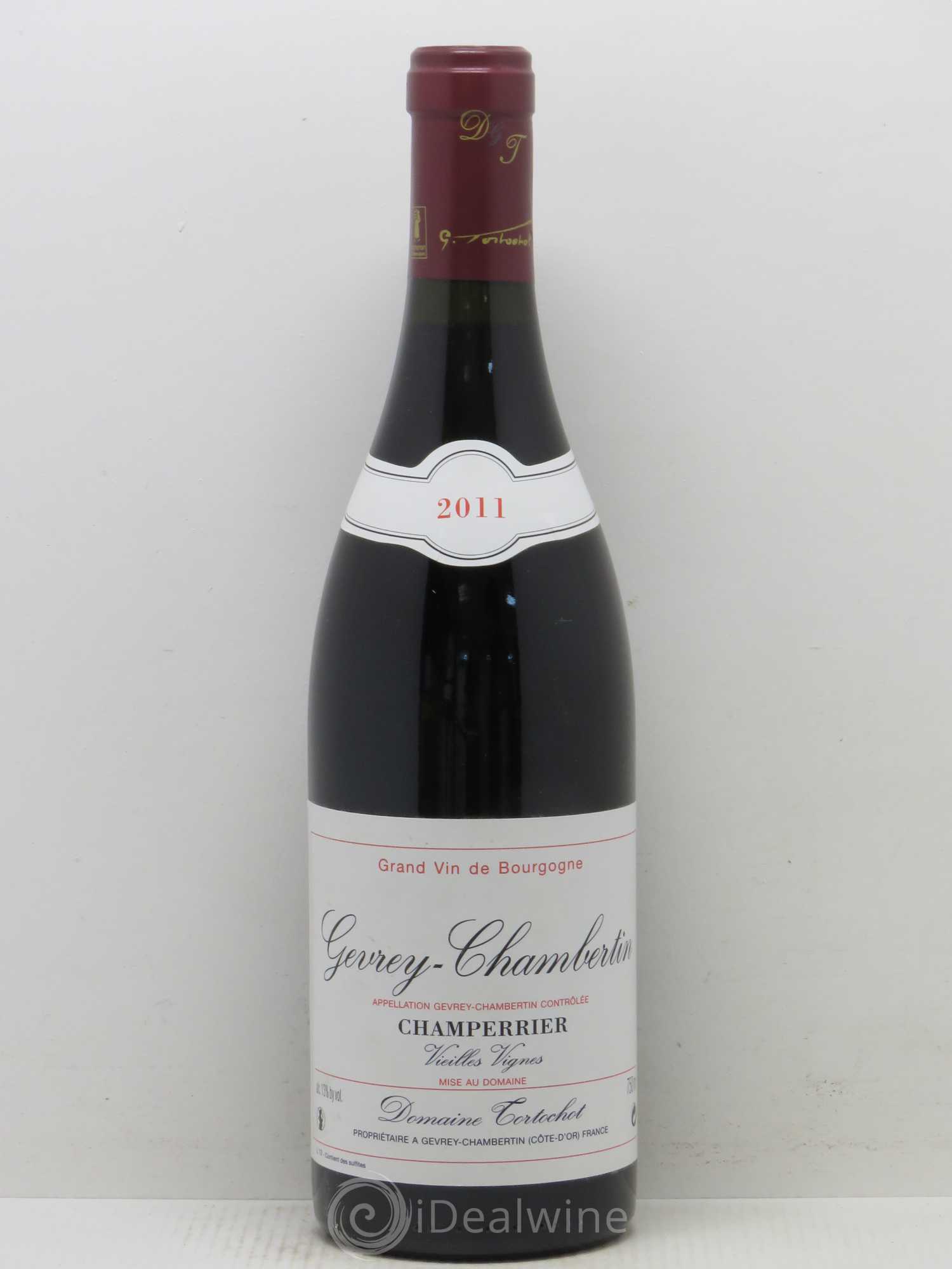 Gevrey-Chambertin Champerrier Vielles Vignes Domaine Tortochot 2011 - Posten von 1 Flasche - 0