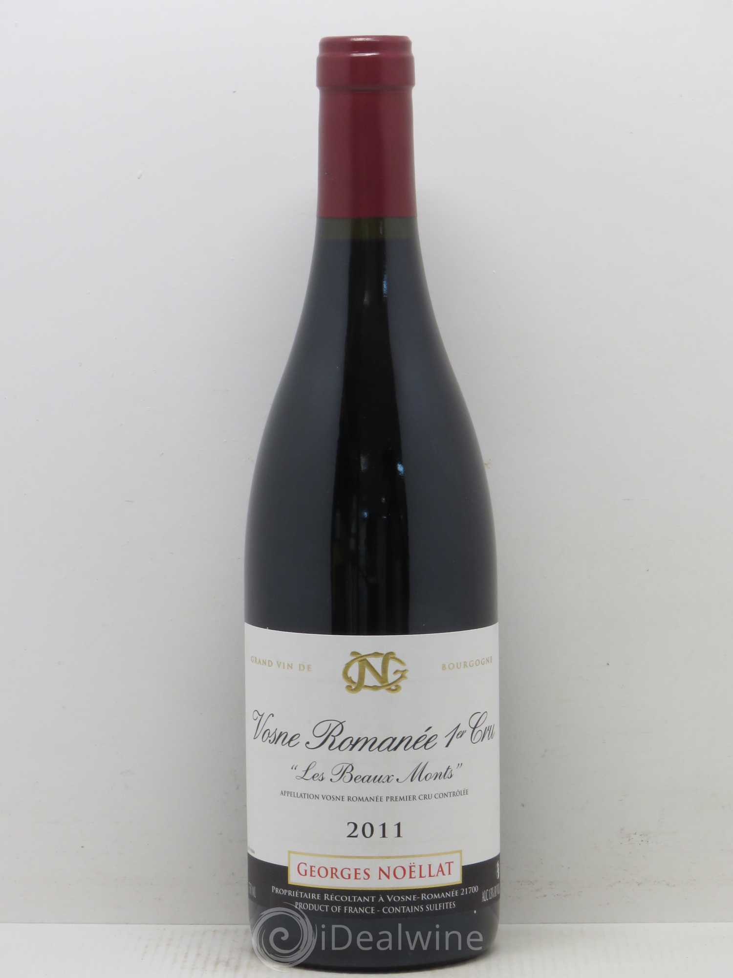 Vosne-Romanée 1er Cru Les Beaux Monts Domaine Georges Noellat 2011 - Posten von 1 Flasche - 0
