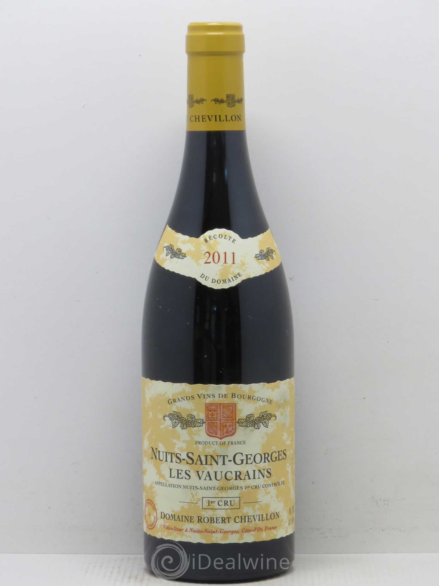 Nuits-Saint-Georges 1er Cru Les Vaucrains Robert Chevillon 2011 - Lot de 1 bouteille - 0