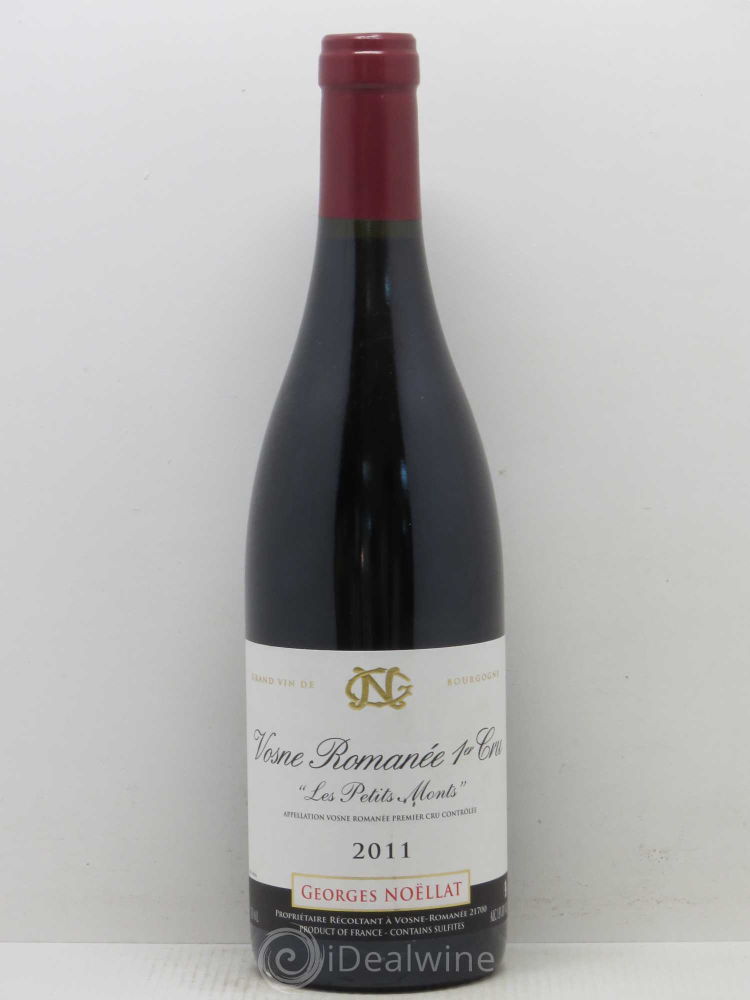 Vosne-Romanée 1er Cru Les Petits Monts Domaine Georges Noellat 2011 - Posten von 1 Flasche - 0