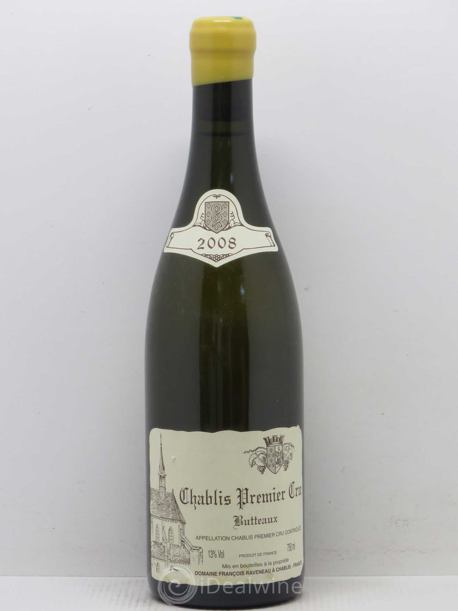 Chablis 1er Cru Butteaux Raveneau (Domaine) 2008 - Lot de 1 bouteille - 0