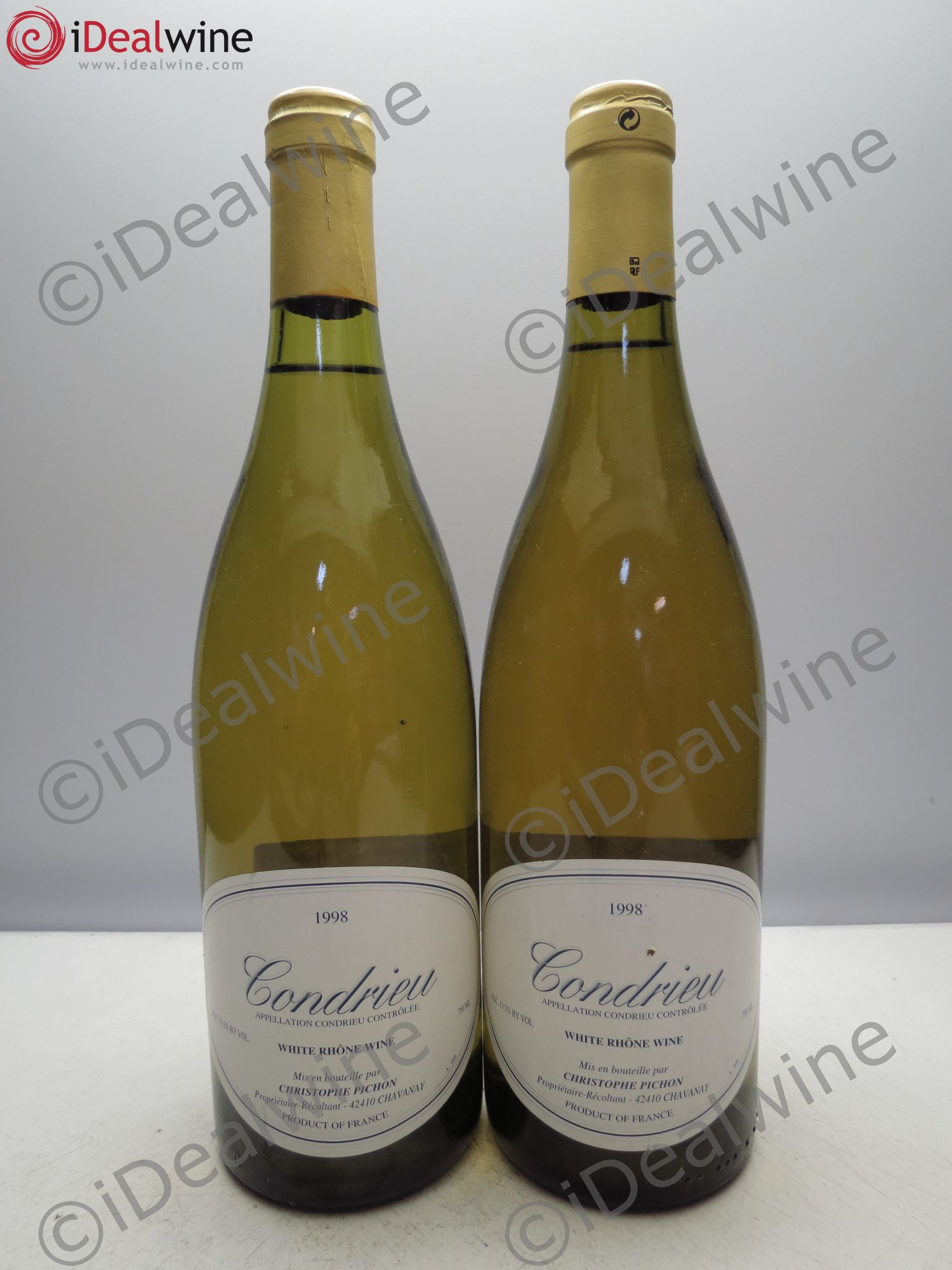 Condrieu Christophe Pichon 1998 - Posten von 2 Flaschen - 0