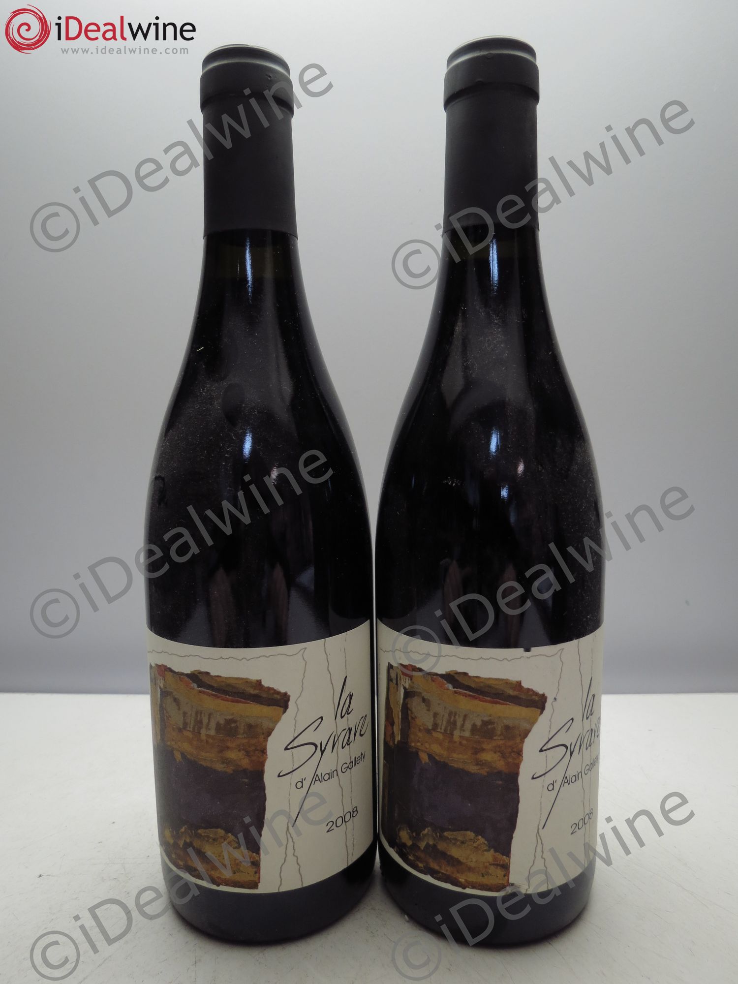 Divers Coteaux du Vivarais, La Syrare. Alain Gallety 2008 - Posten von 2 Flaschen - 0