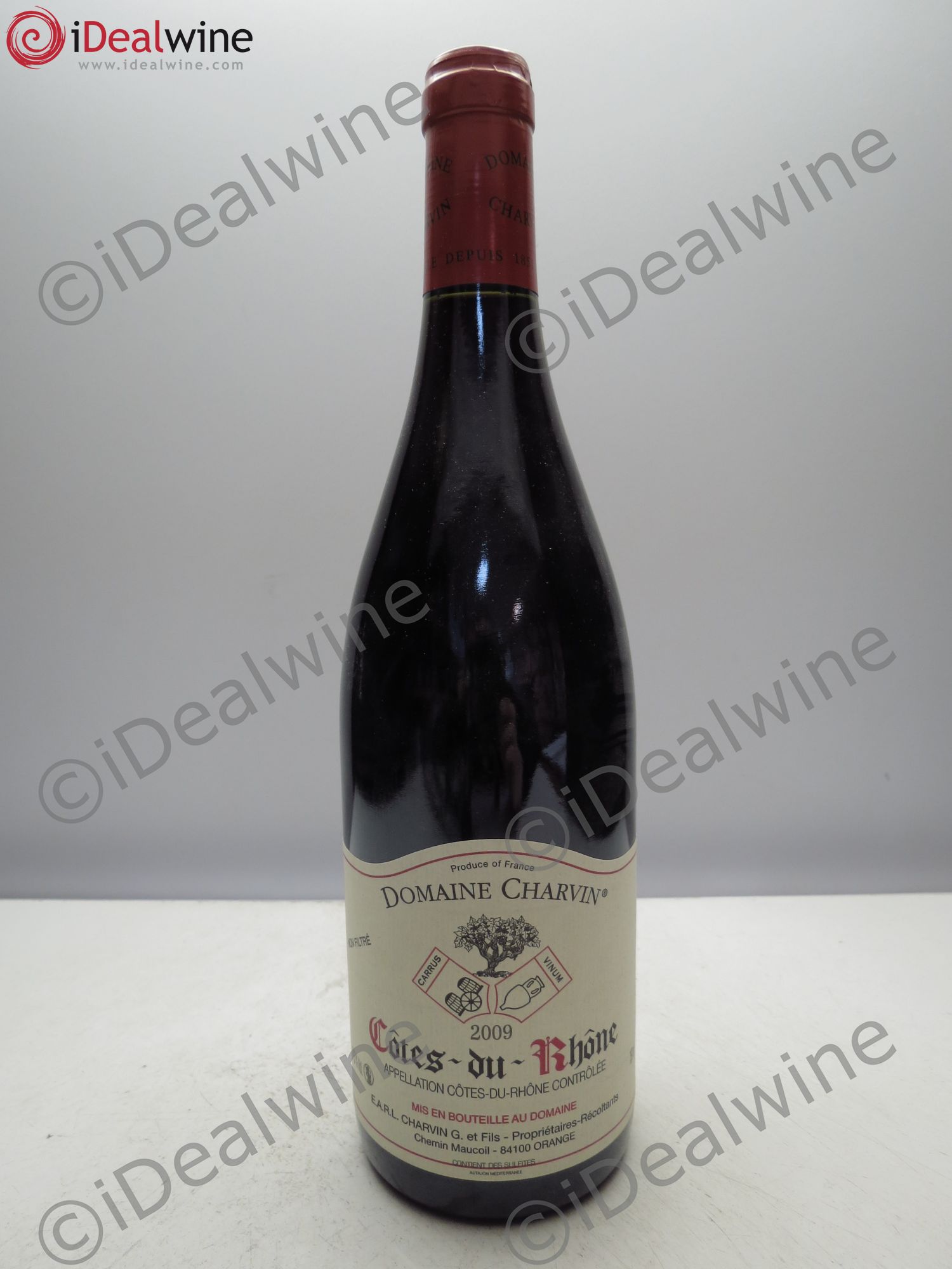 Côtes-du-Rhône Charvin (Domaine) 2009 - Lot de 1 bouteille - 0