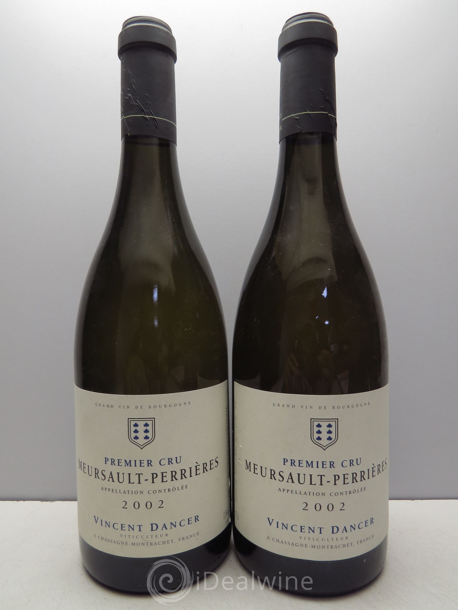 Meursault 1er Cru Perrières Vincent Dancer 2002 - Lot de 2 bouteilles - 0