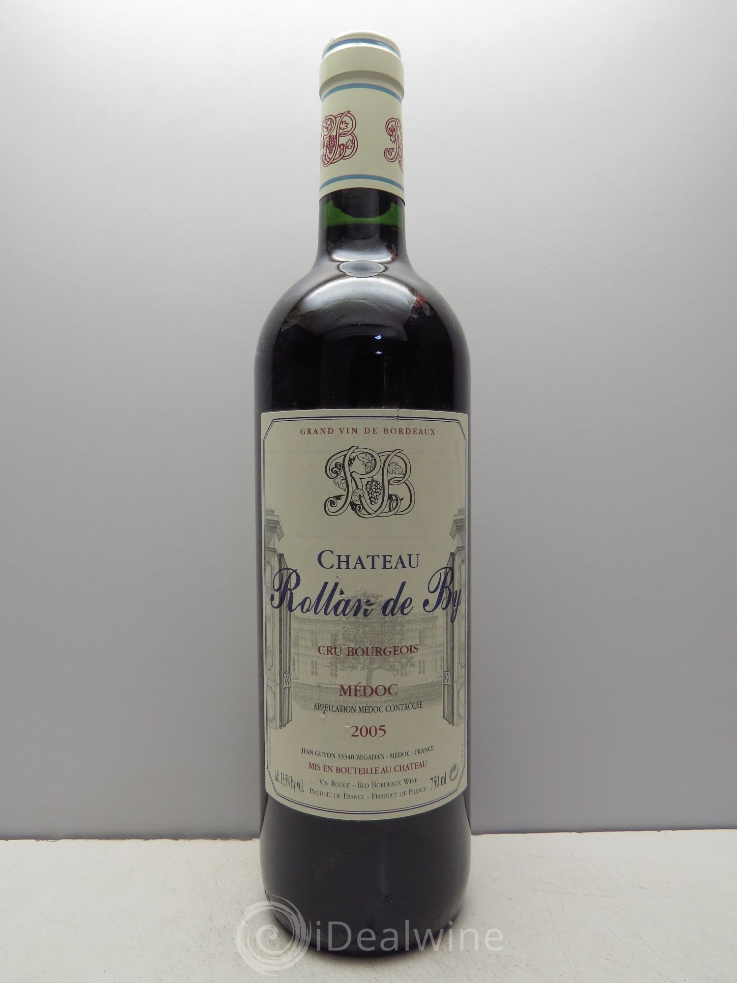 Château Rollan de By Cru Bourgeois 2005 - Lot de 1 bouteille - 0