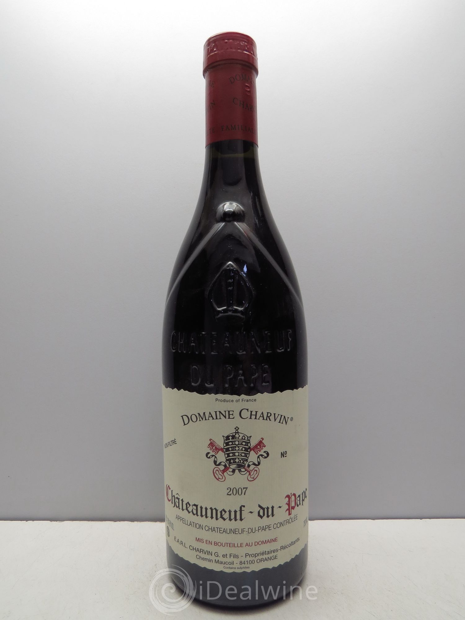 Châteauneuf-du-Pape Charvin (Domaine) 2007 - Lot de 1 bouteille - 0