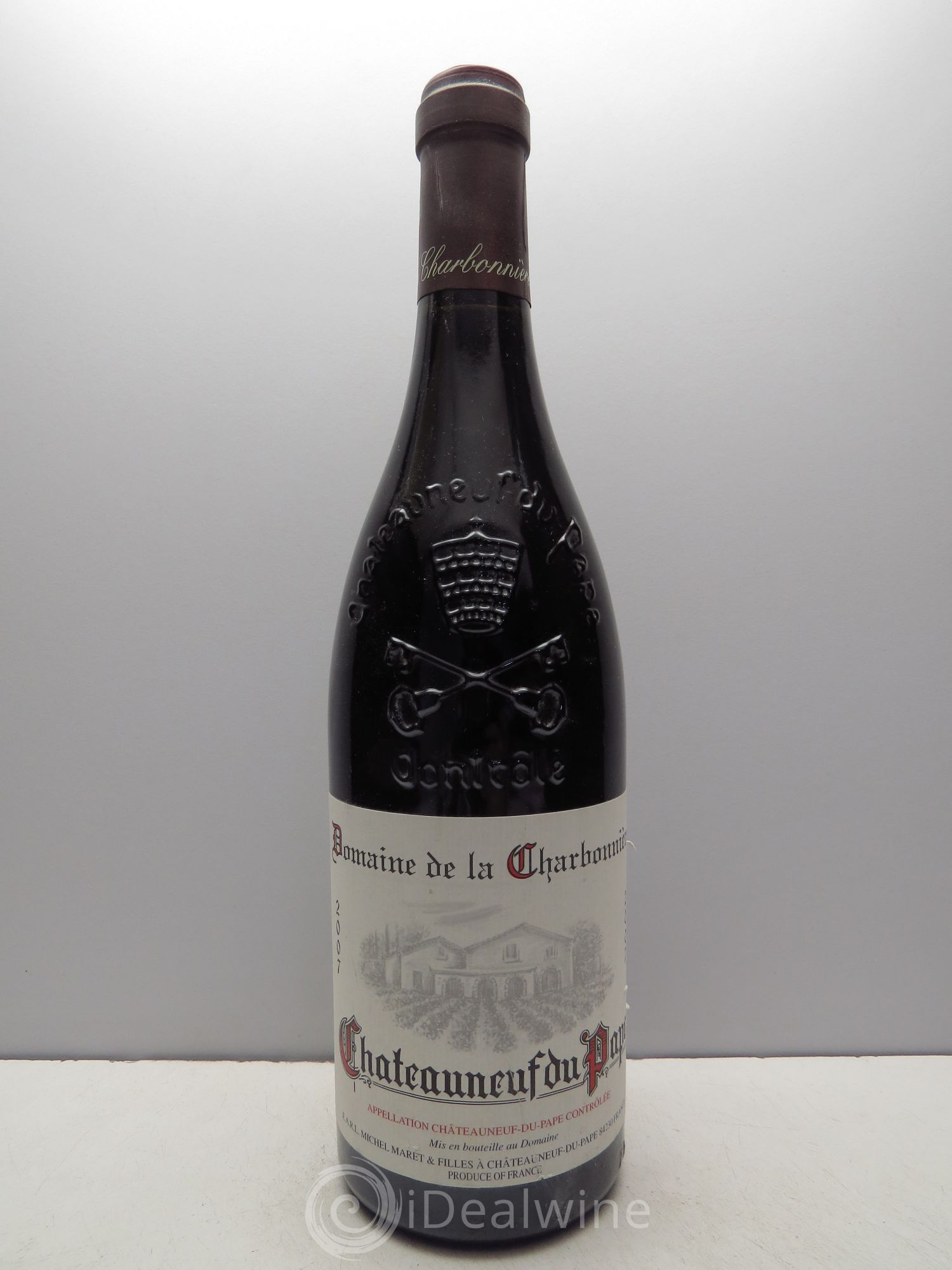 Châteauneuf-du-Pape Domaine de la Charbonnière 2007 - Posten von 1 Flasche - 0