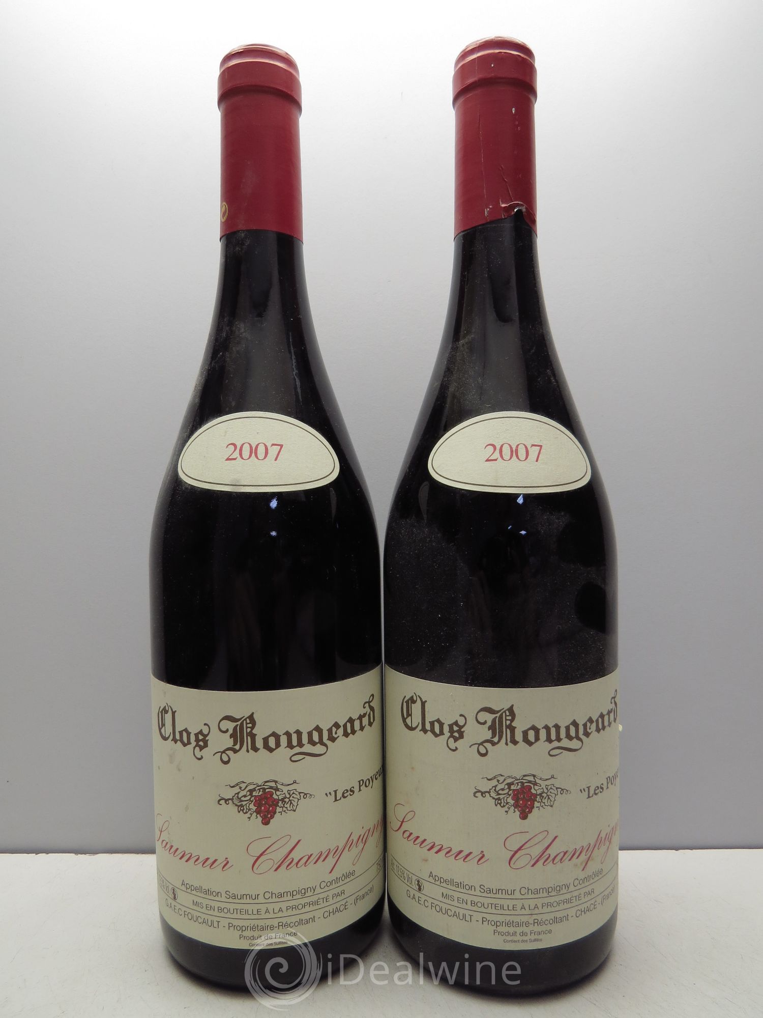 Saumur-Champigny Les Poyeux Clos Rougeard 2007 - Lot de 2 bouteilles - 0