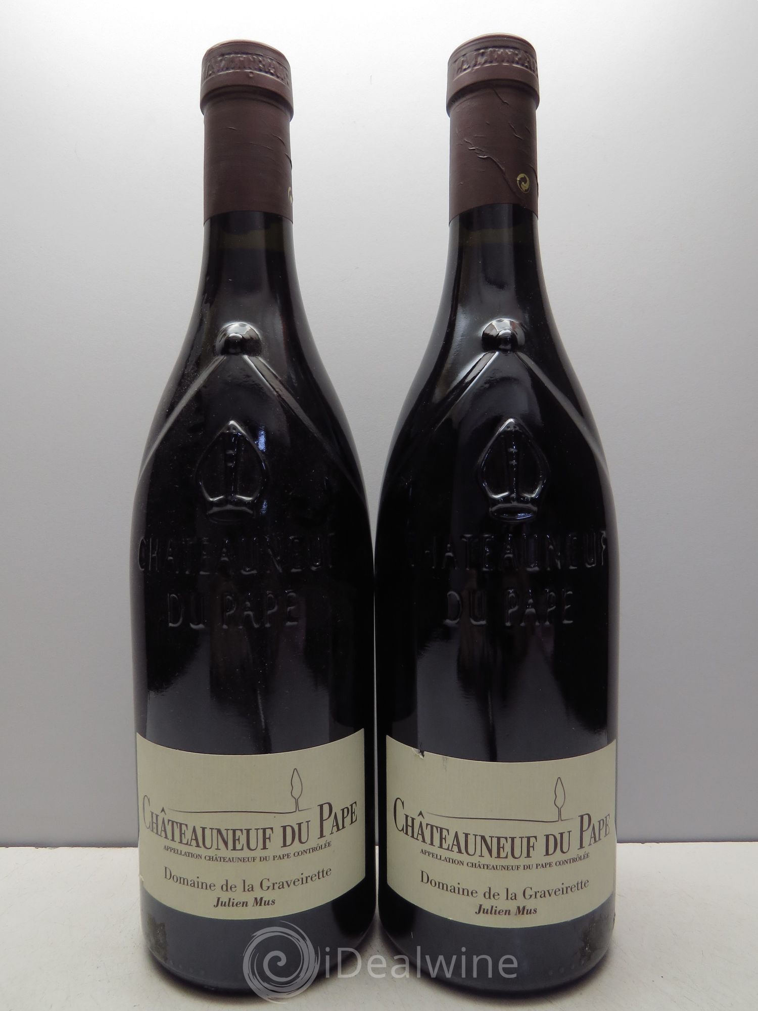 Châteauneuf-du-Pape Domaine de la Graveirette 2008 - Posten von 2 Flaschen - 0