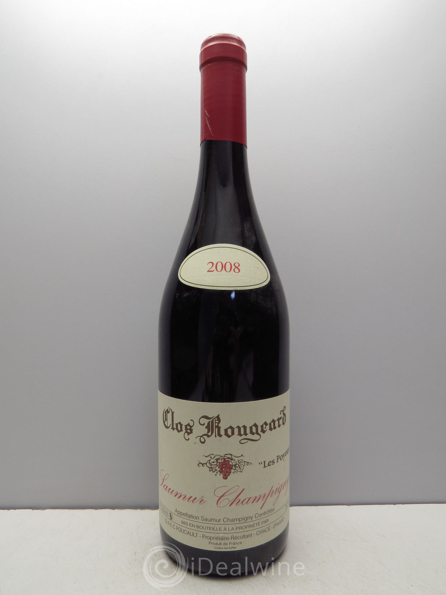 Saumur-Champigny Les Poyeux Clos Rougeard 2008 - Lot de 1 bouteille - 0