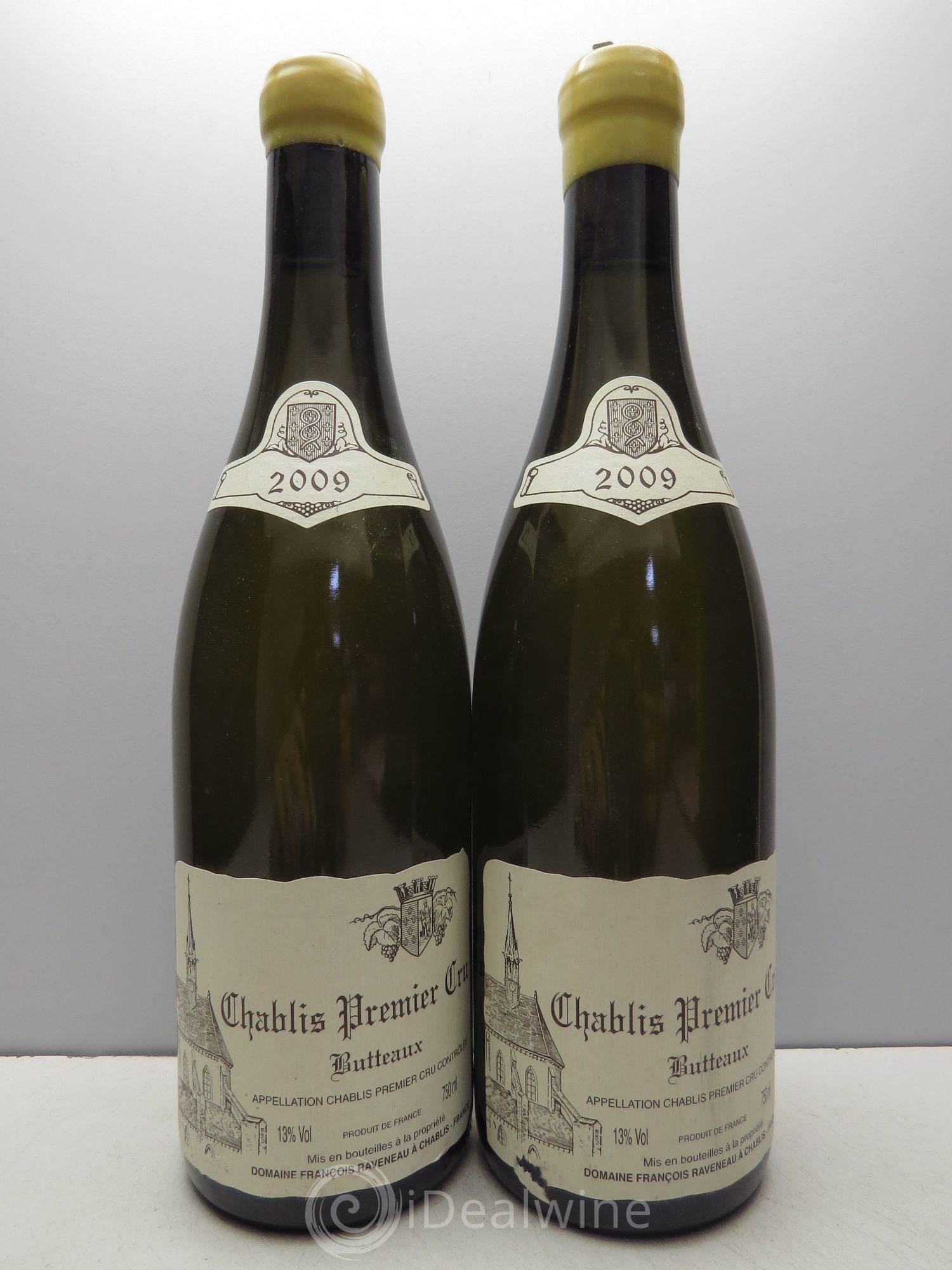 Chablis 1er Cru Butteaux Raveneau (Domaine) 2009 - Lot de 2 bouteilles - 0