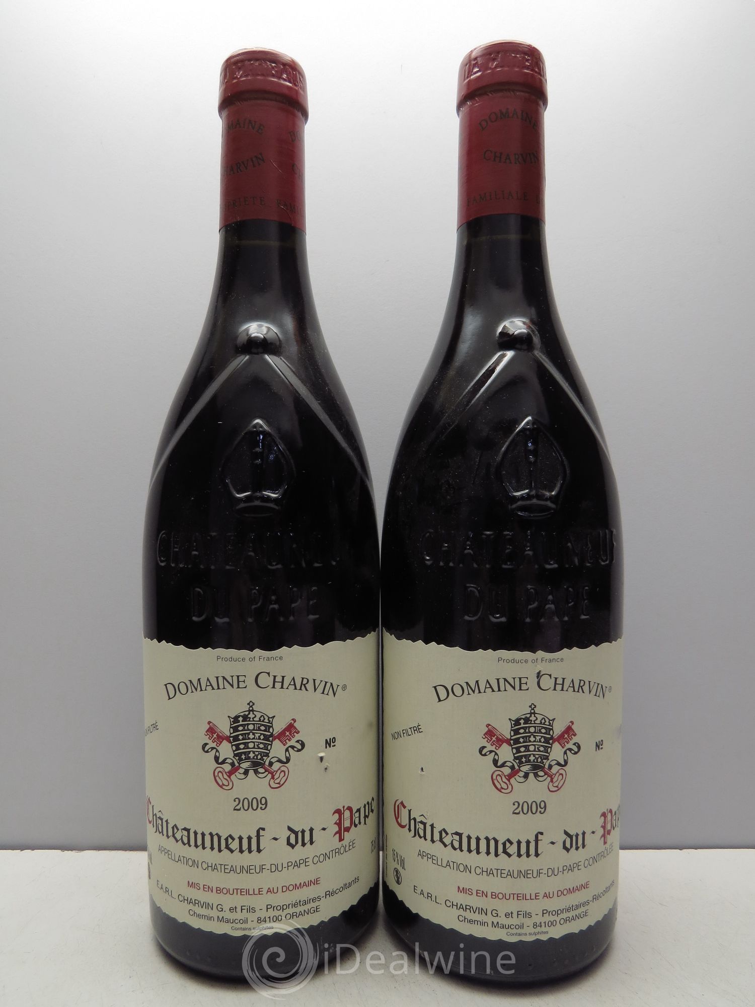 Châteauneuf-du-Pape Charvin (Domaine) 2009 - Lot de 2 bouteilles - 0