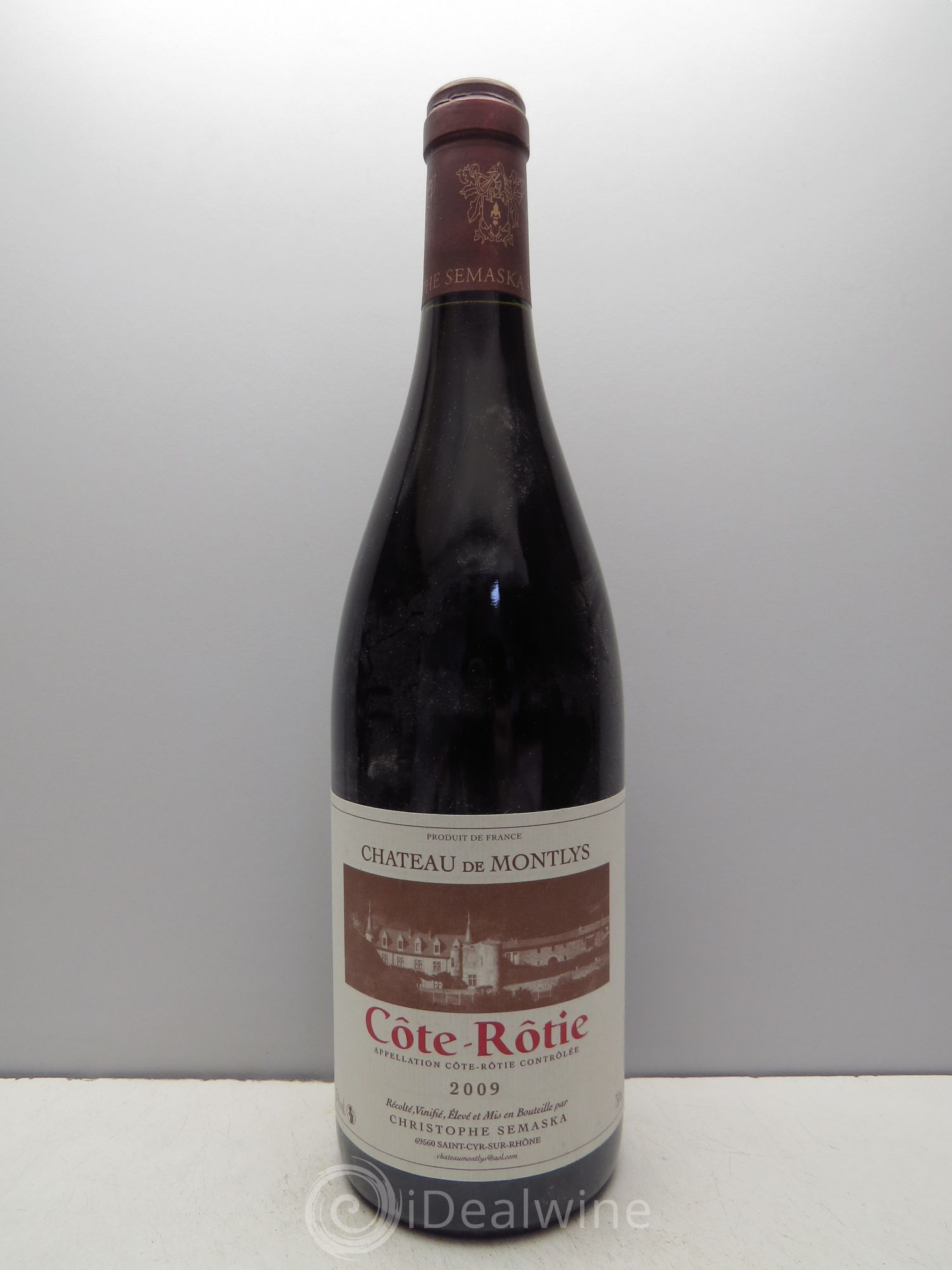 Côte-Rôtie Château Montlys 2009 - Posten von 1 Flasche - 0