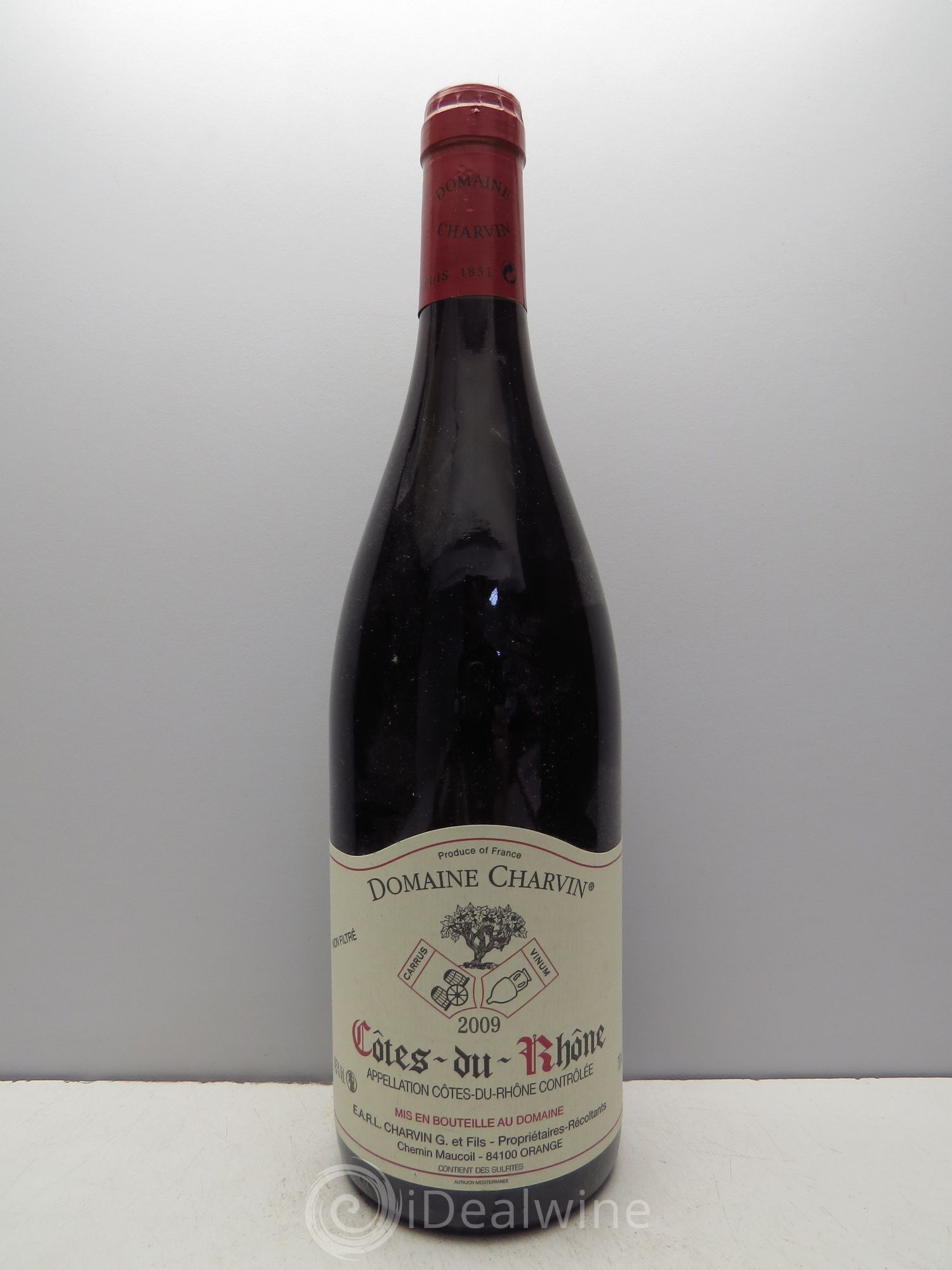 Côtes-du-Rhône Charvin (Domaine) 2009 - Lot de 1 bouteille - 0