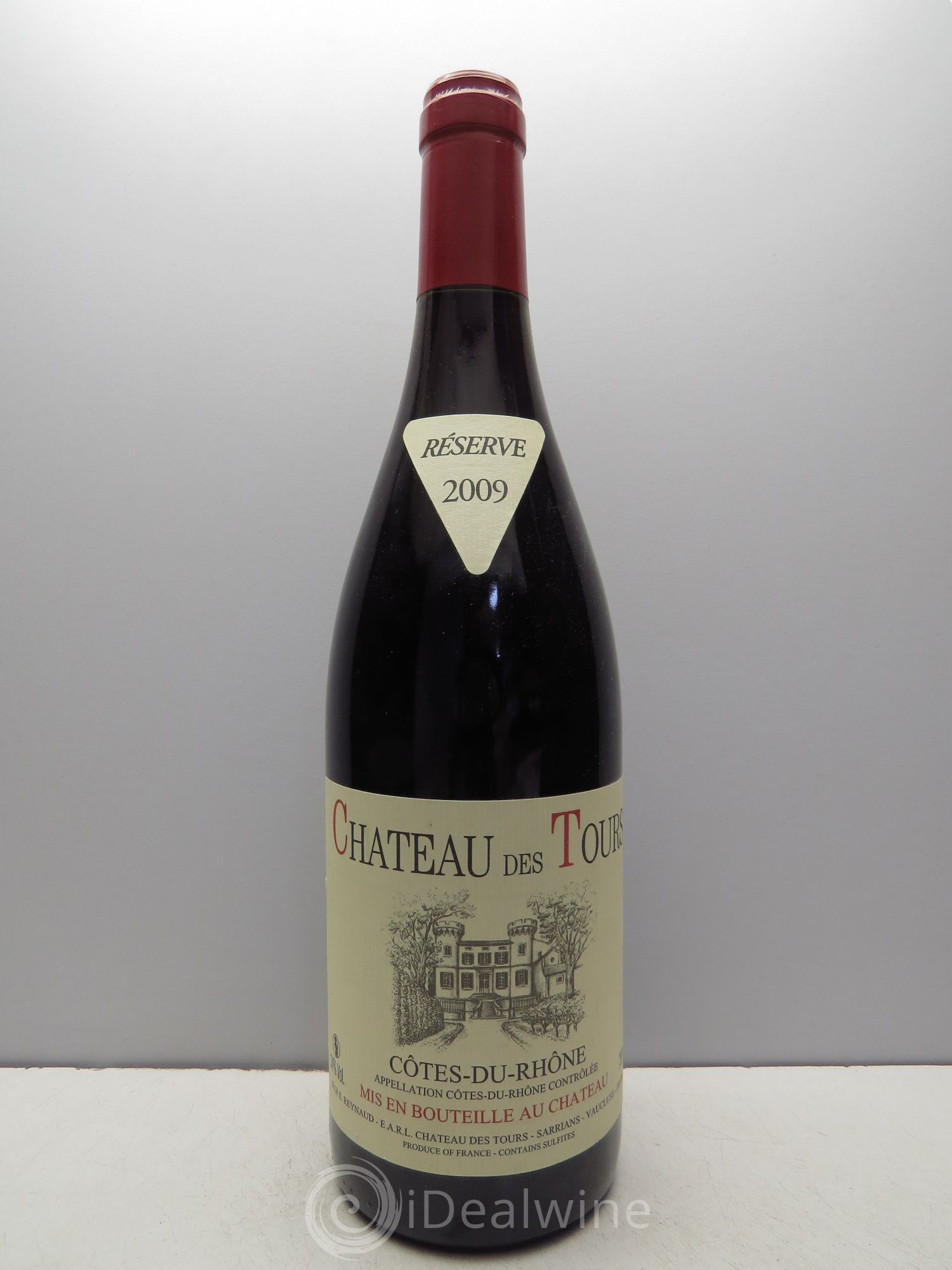 Côtes-du-Rhône Château des Tours 2009 - Posten von 1 Flasche - 0