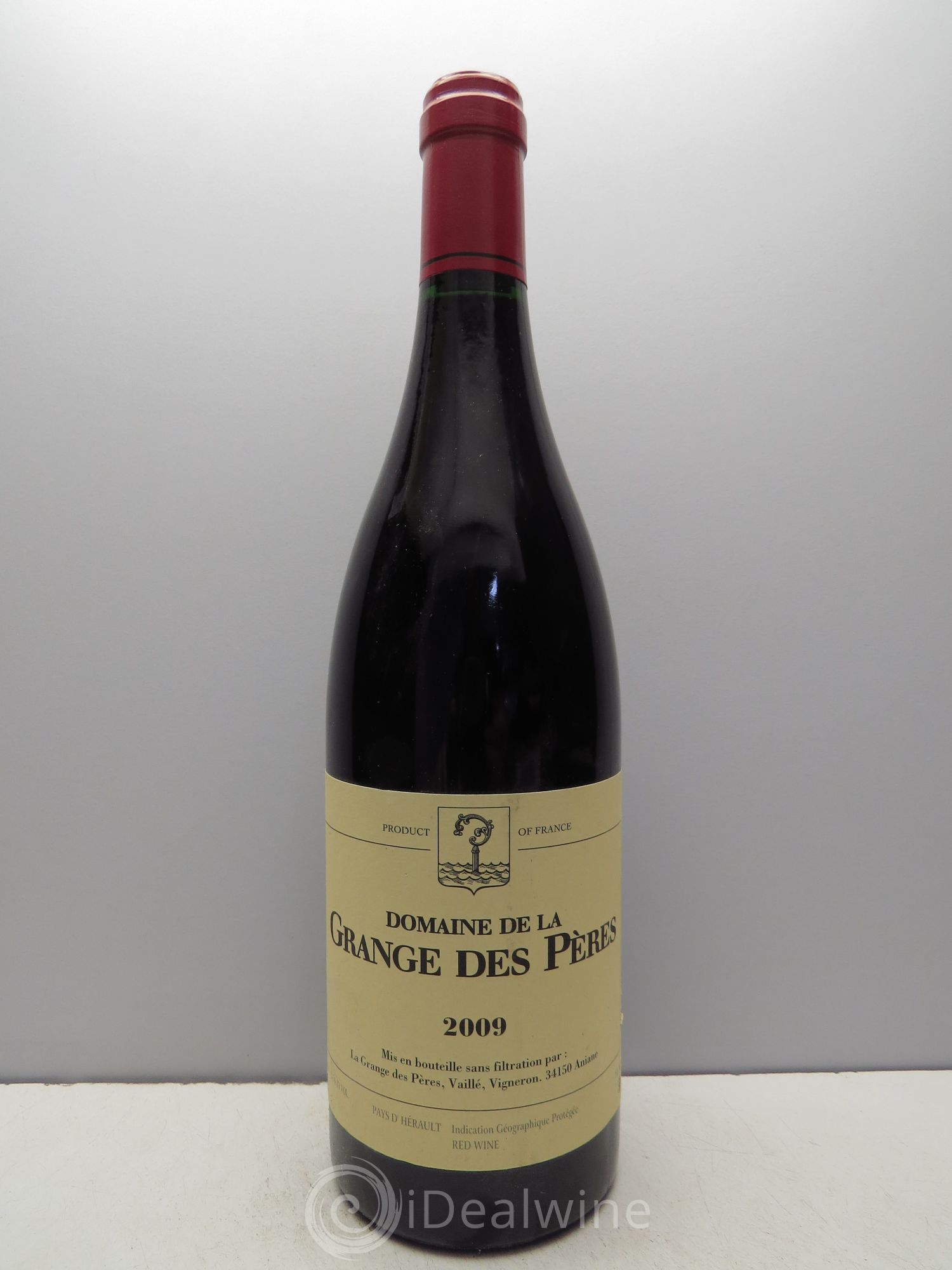 Pays d'Hérault Grange des Pères Laurent Vaillé 2009 - Lot de 1 bouteille - 0