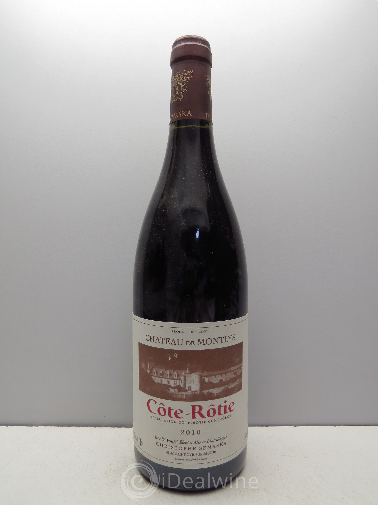Côte-Rôtie Château de Montlys 2010 - Lot de 1 bouteille - 0