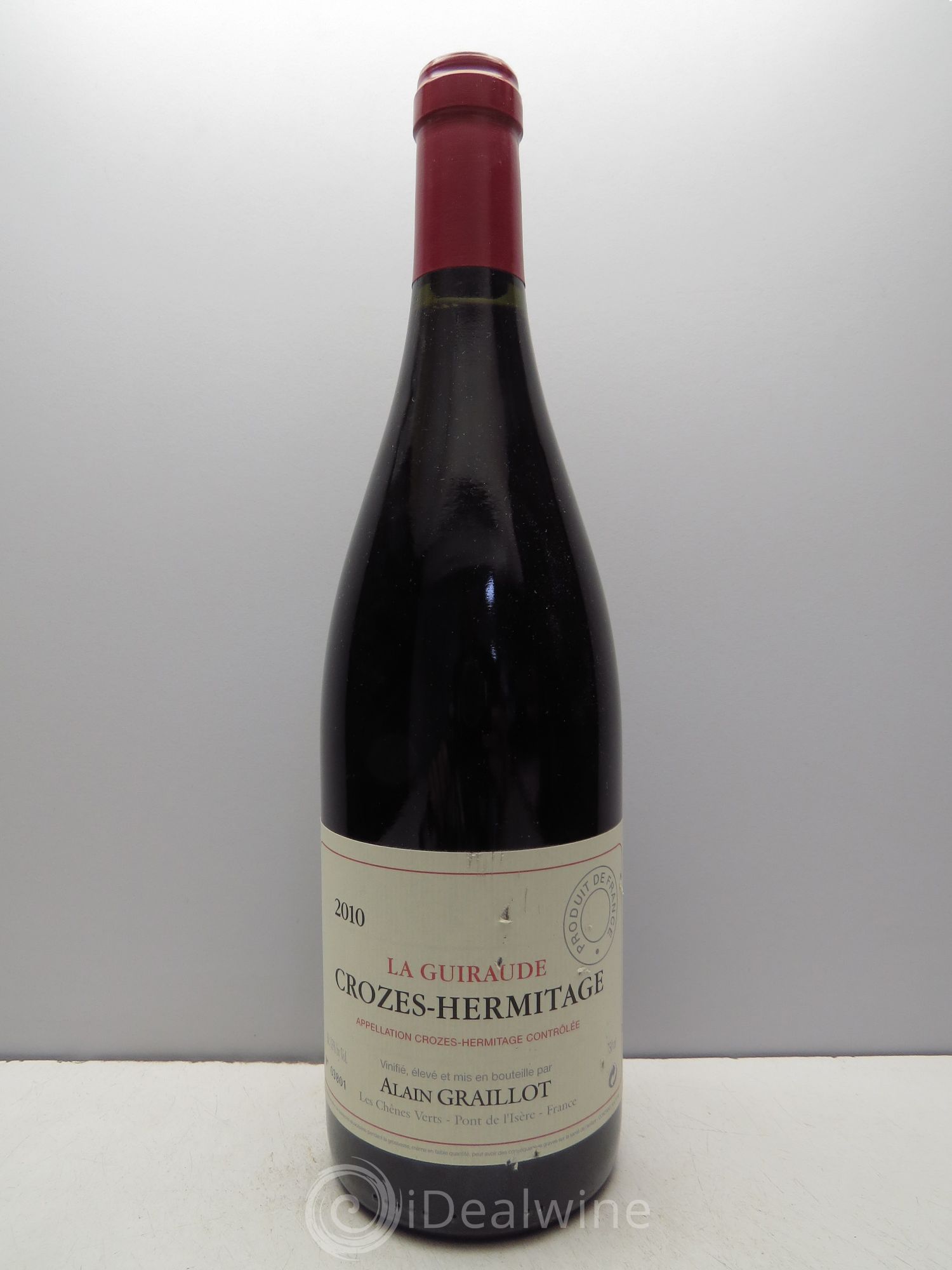 Crozes-Hermitage La Guiraude Domaine Graillot 2010 - Lot de 6 bouteilles - 0