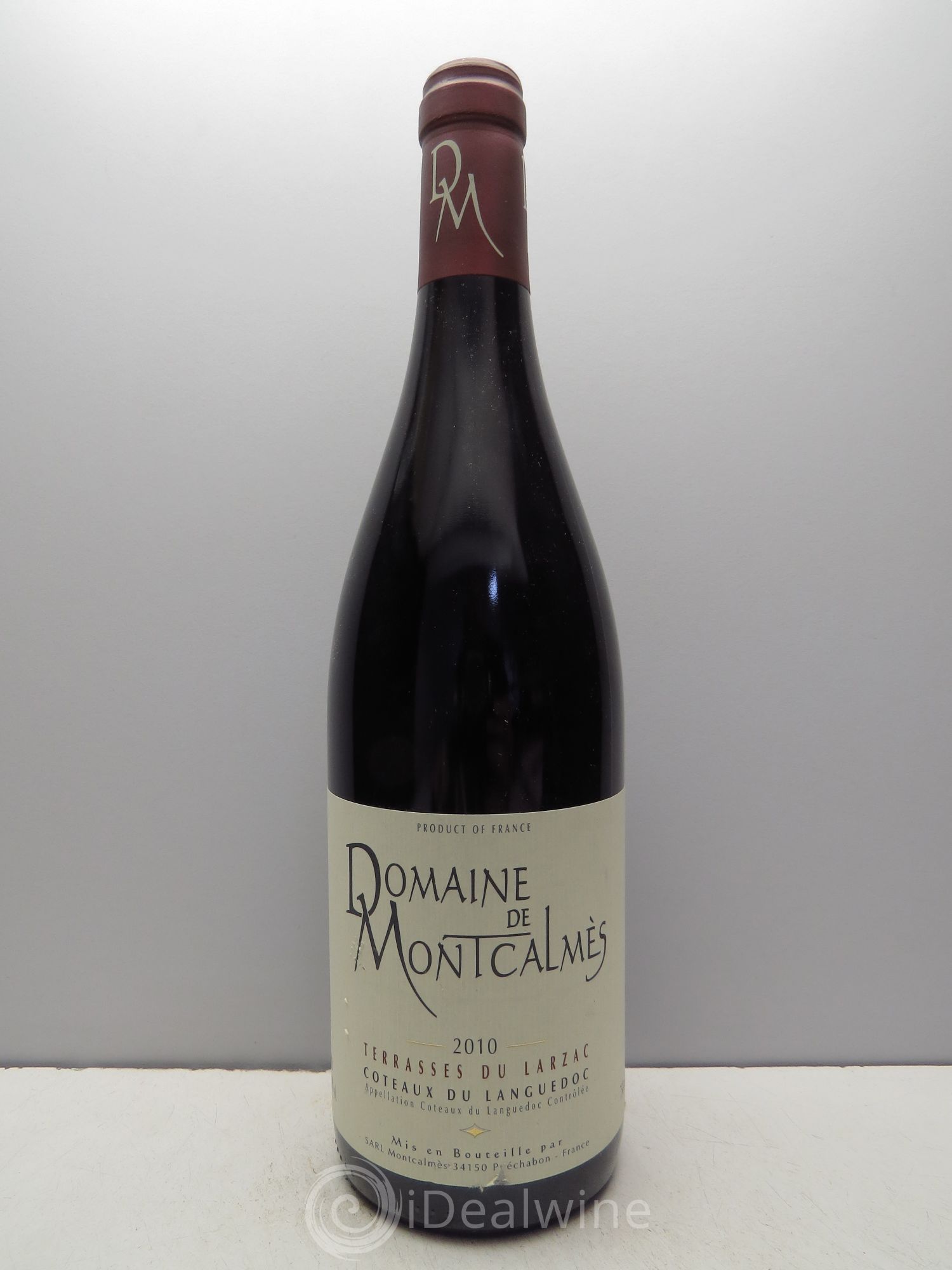 Terrasses du Larzac Domaine de Montcalmès Frédéric Pourtalié 2010 - Lot de 1 bouteille - 0