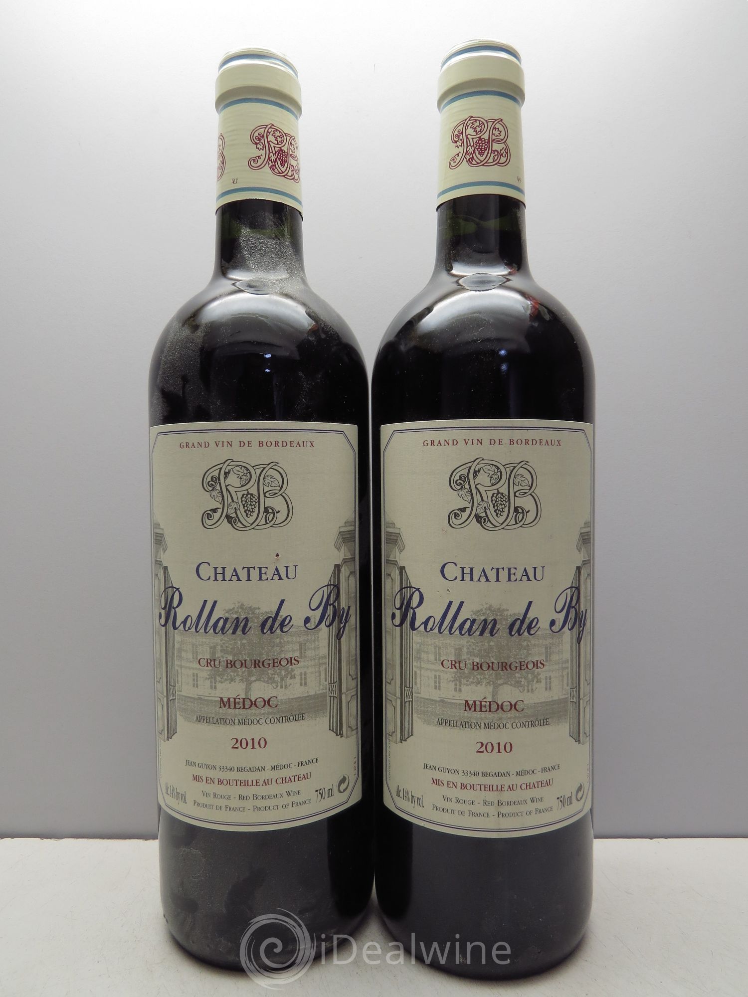Château Rollan de By Cru Bourgeois 2010 - Lot de 2 bouteilles - 0