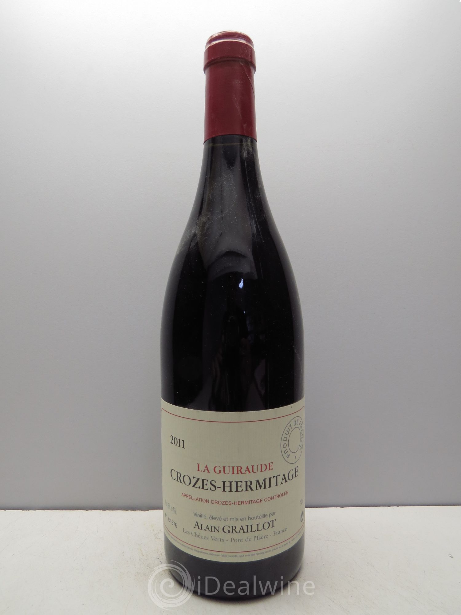 Crozes-Hermitage La Guiraude Domaine Graillot 2011 - Lot de 1 bouteille - 0