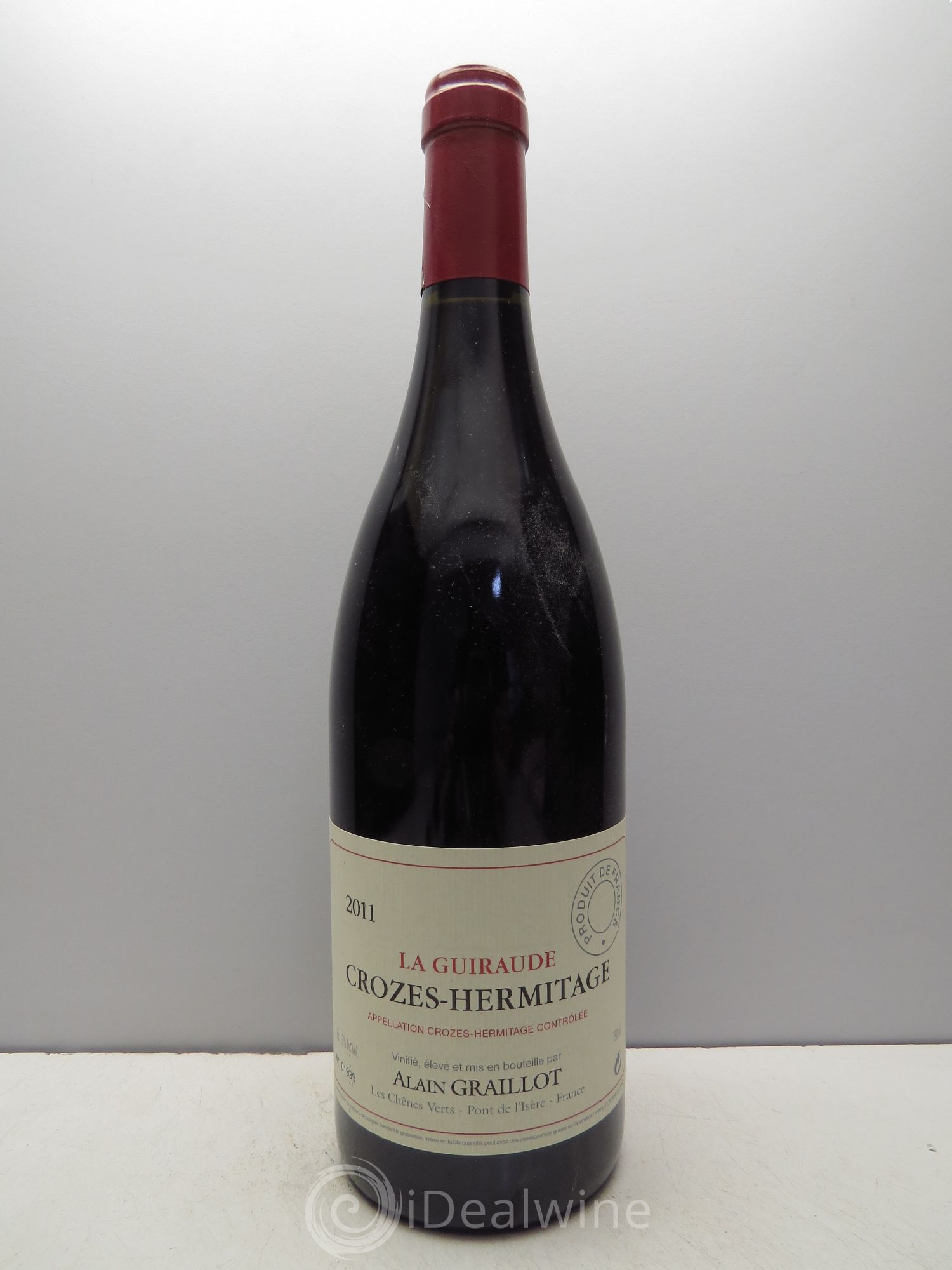 Crozes-Hermitage La Guiraude Domaine Graillot 2011 - Lot de 1 bouteille - 0