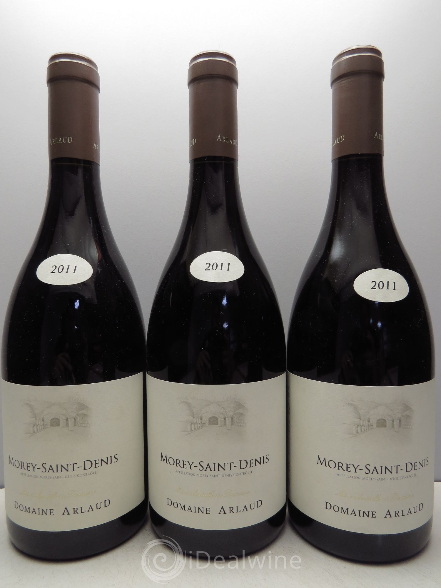 Morey-Saint-Denis Arlaud 2011 - Lot de 3 bouteilles - 0