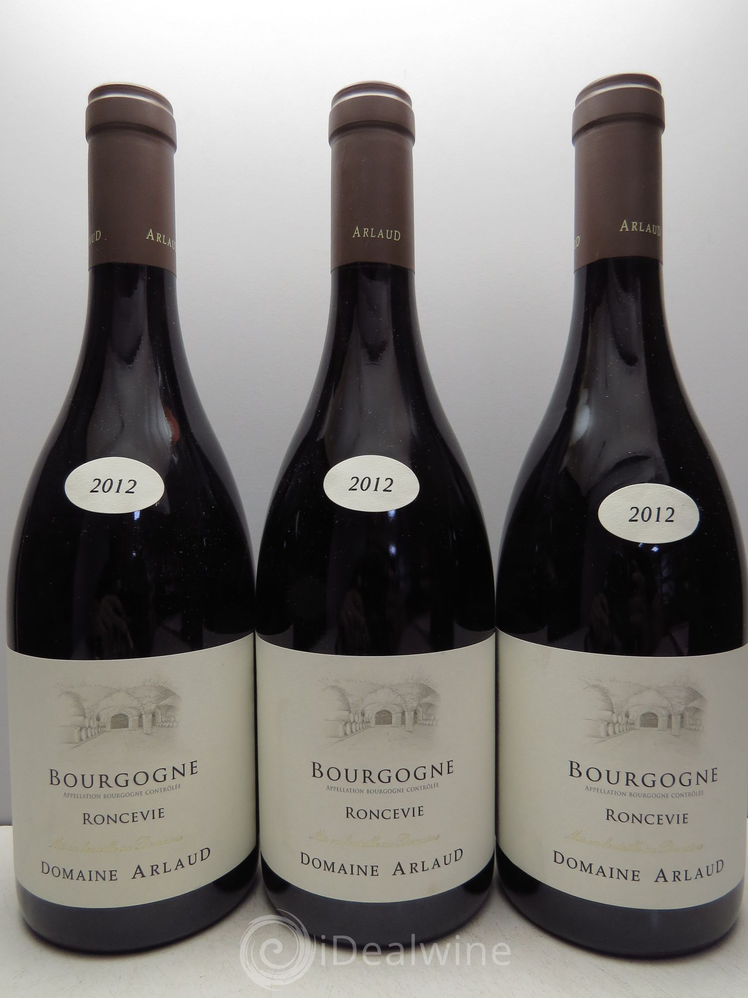 Bourgogne Roncevie Arlaud 2012 - Posten von 3 Flaschen - 0